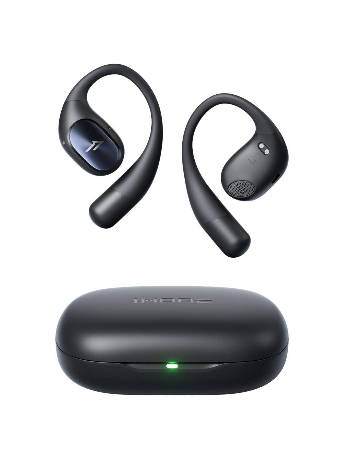 1MORE S31 Open Ear Kopfh?rer Bluetooth 5.3, Ultraleichte Kopfh?rer Kabellos mit Ohrb¨¹Gel, Headphones mit ENC Mikrofon, 38 Std. Spielzeit, IPX5, Druckvoller Bass, Ohrh?rer f¨¹r Sports/Fitness