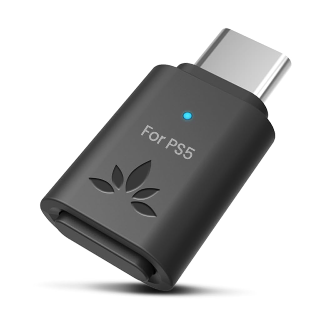 Avantree C81-Gaming – USB-C Bluetooth 5.3 Audio-Adapter für PS5, Qualcomm-Chip, aptX Adaptive & HD, Premium-Sound, kompatibel mit AirPods, Bose-Kopfhörern & mehr