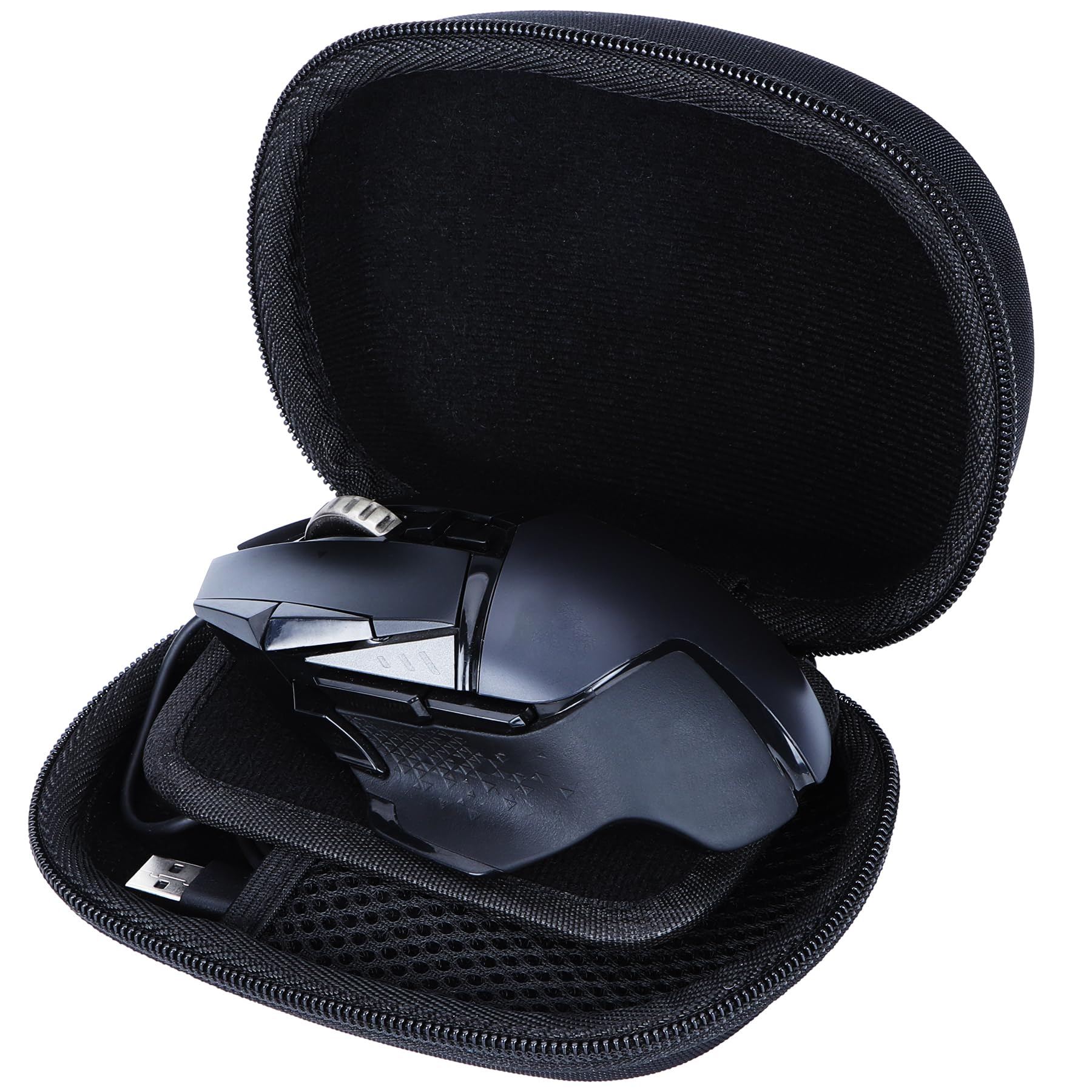 Lebakort Hart Reise Schutz Hülle Etui Tasche für Logitech G502 Hero High-Performance / G502 Lightspeed kabellose Gaming-Maus / G502 X Plus Lightspeed Kabellose RGB-Gaming-Maus