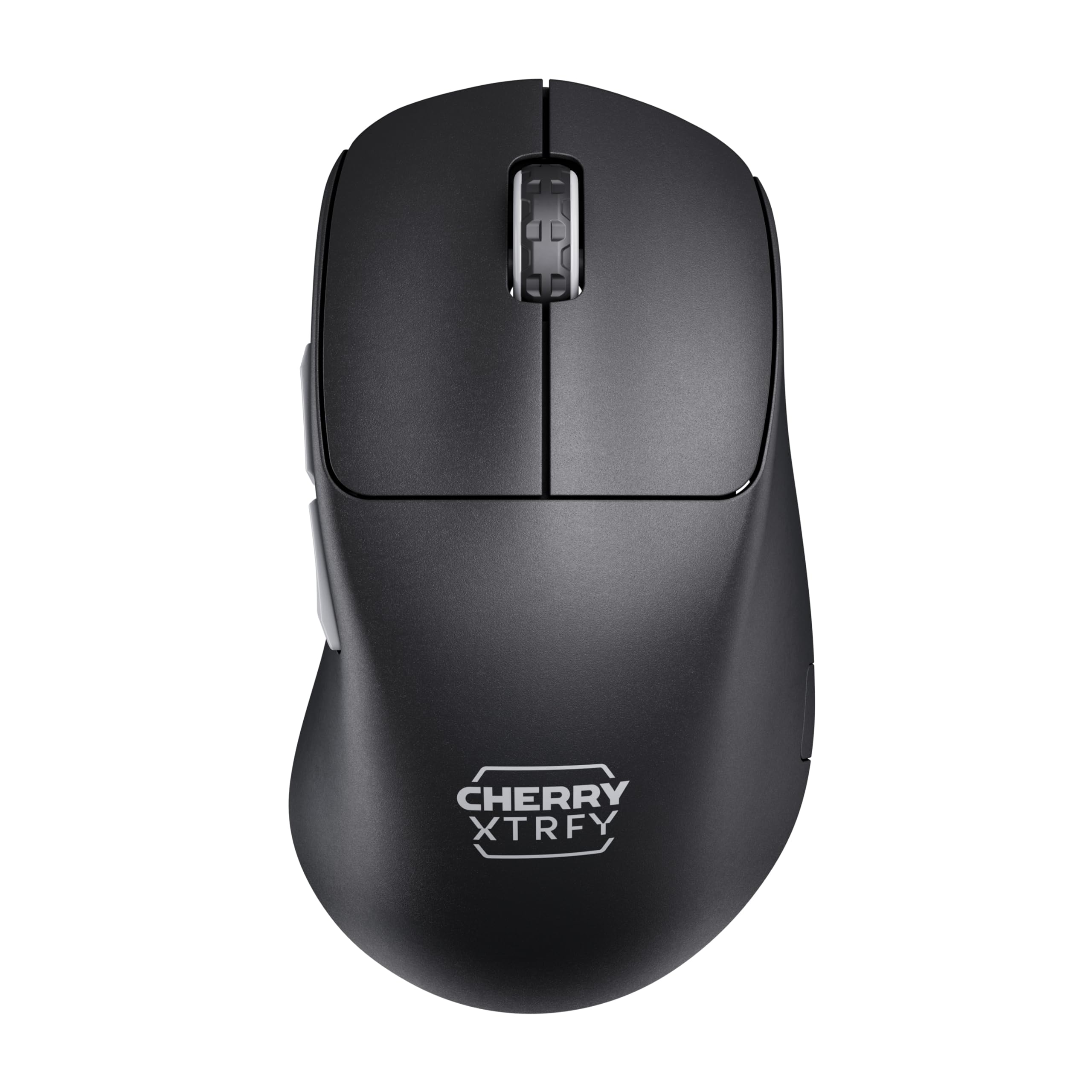 CHERRY XTRFY M64 Pro Wireless, Ultraschnelle Kabellose Gaming-Maus, 2,4 GHz Funk, Optimiert für esports, 8K-Mouse, Ergonomische Form mit Flacher Front, Schwarz