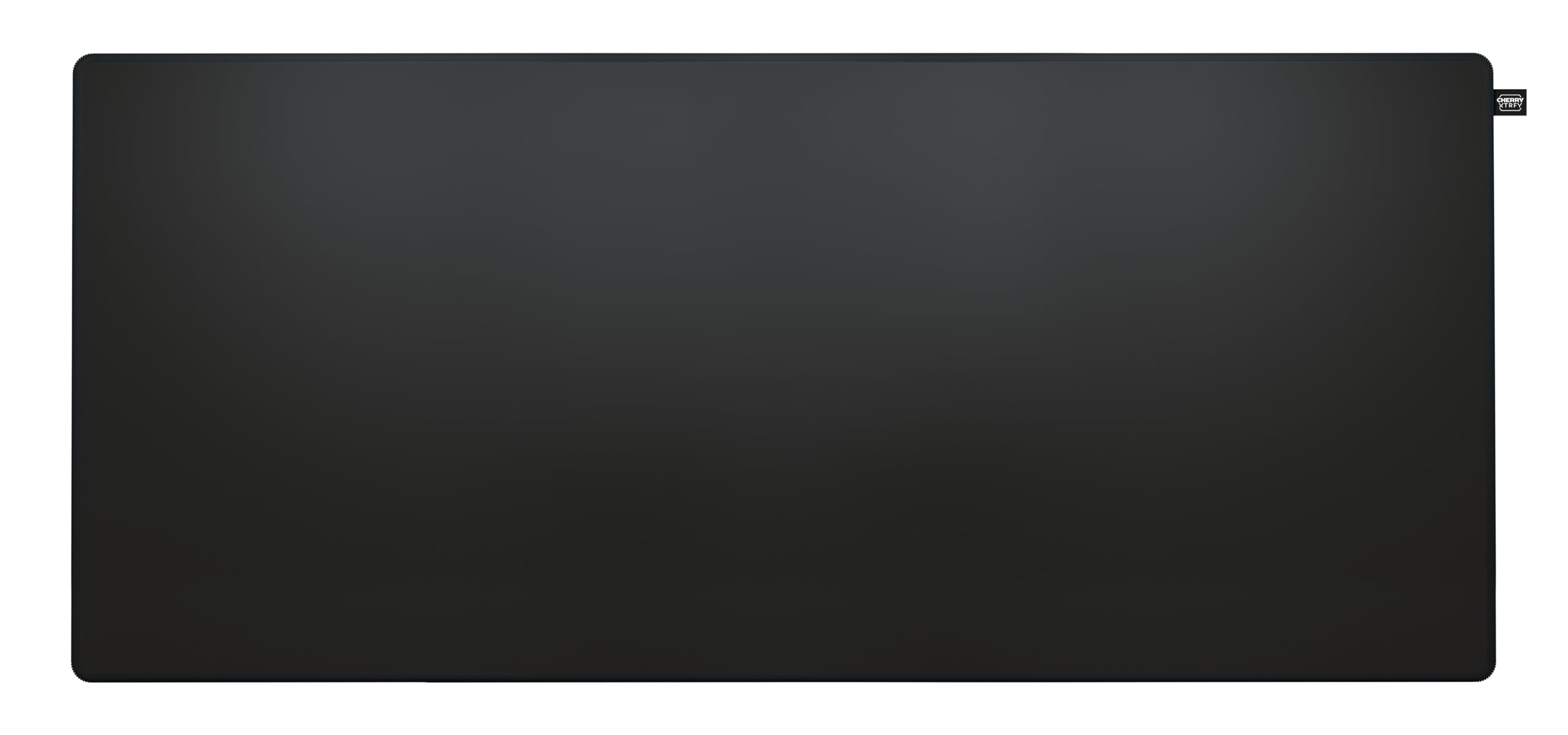CHERRY XTRFY GP5, Gaming-Mauspad aus Stoff in XL (920 x 400 x 3 mm), Glattes Speed-Pad für Präzision, Vernähte Kanten, Rutschfest, Maschinenwaschbar, Schwarz
