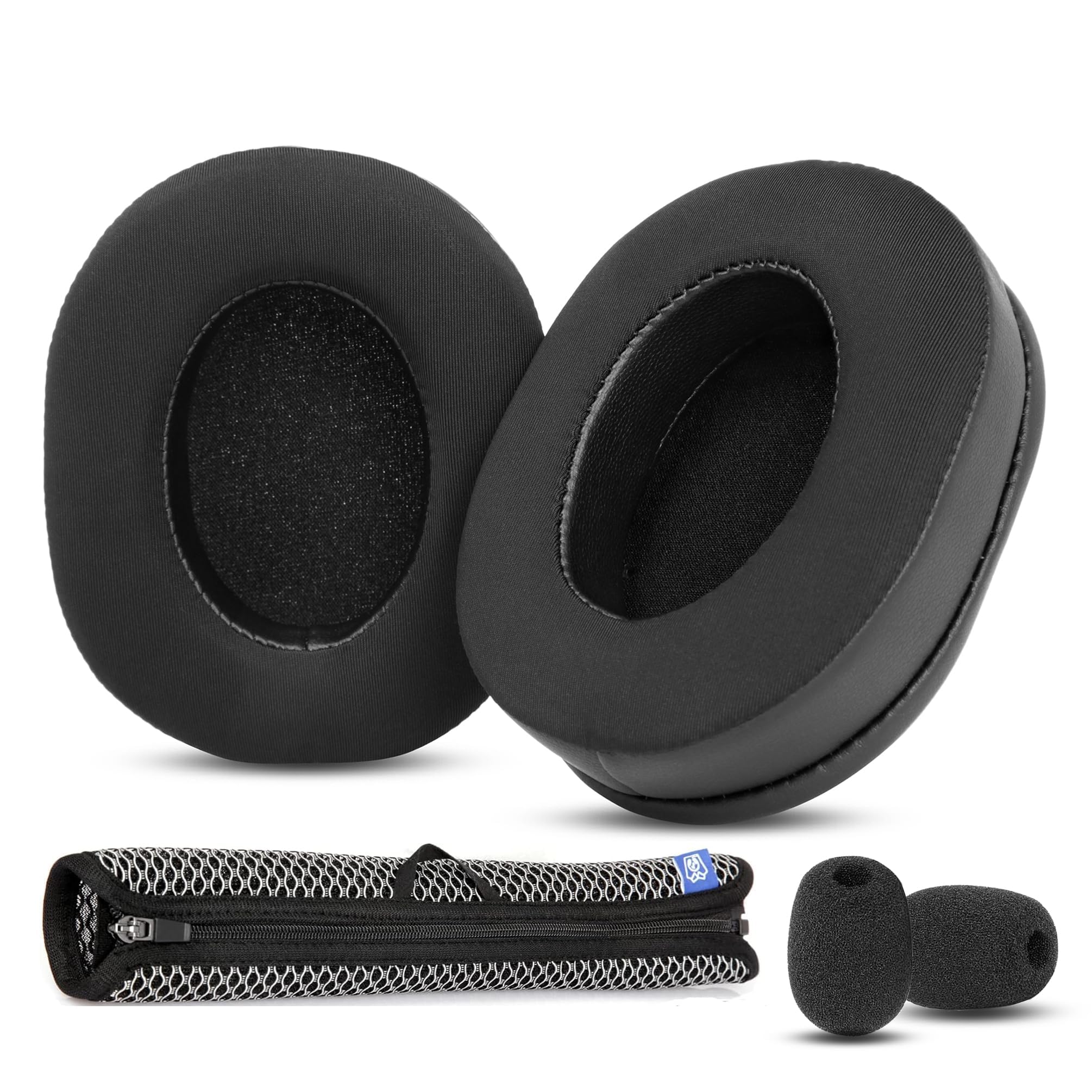 Kühlende Ersatz Ohrpolster und Atmungsaktives Kopfband Kompatibel mit Razer BlackShark V2/BlackShark V2 Pro Gaming-Headsets Ohrpolsterabdeckung mit Kühlgel und Memory-Schaum