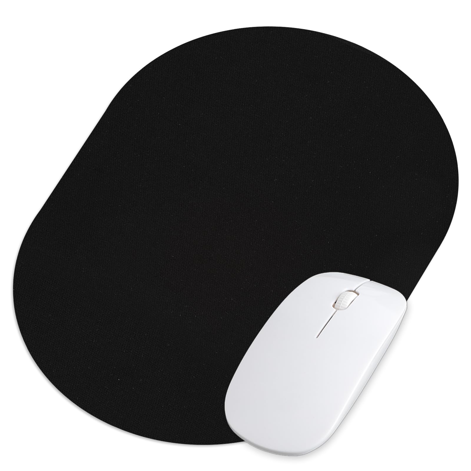 Kleines Mini-Mauspad, 15,2 x 17,8 cm, wasserdicht, waschbar, rutschfeste Gummiunterseite, für Zuhause und Büro, kabellose Maus, Laptop, Computer-Tastatur