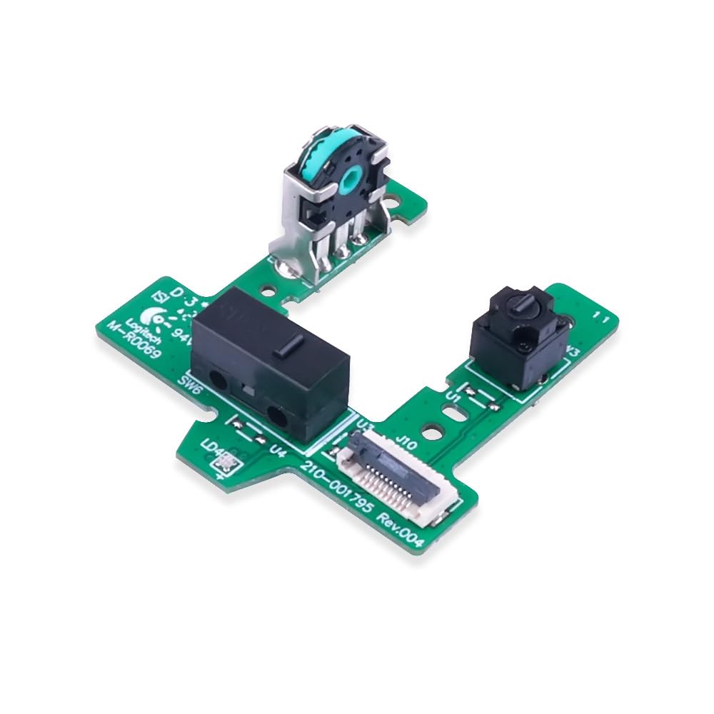 Maus Reparatur Teile Maus Encoder Rad Schalter Board Ersatz für Logitech G603 Wireless Gaming Mouse Mit Fußmatten