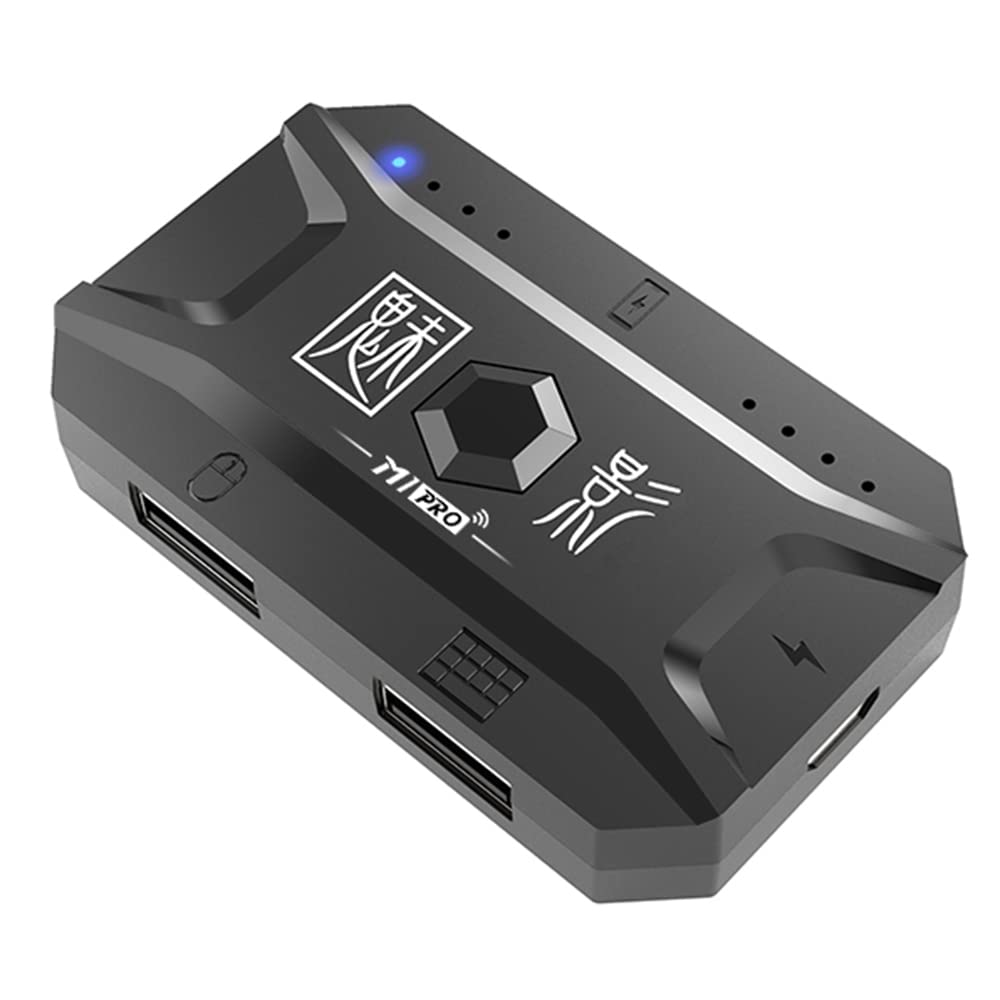 M1 Pro Keyboard Mouse Converter Portable Mobile Game Keyboard und Mouse Adapter BT5.0 Connection Support Android iOS System