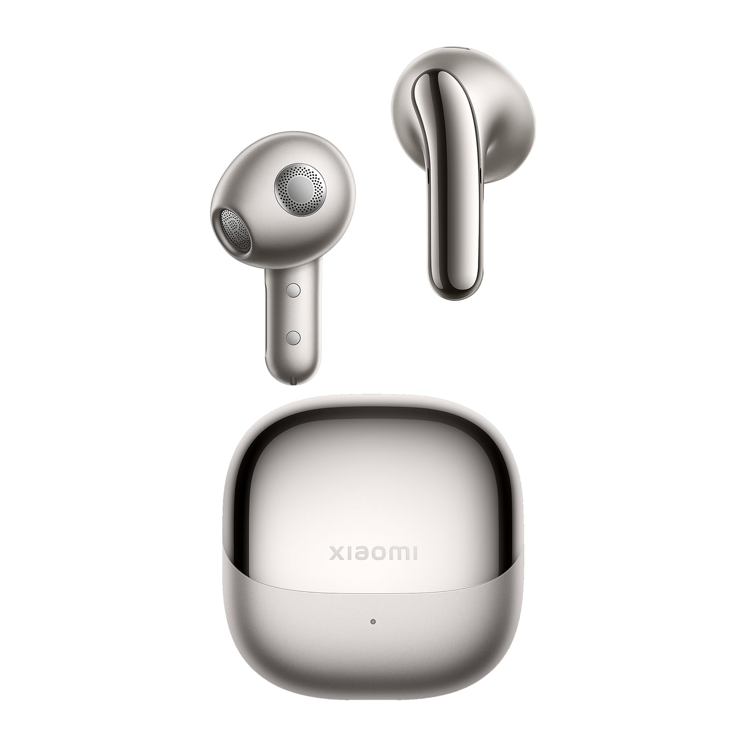 XIAOMI Buds 5 - In-Ear Kopfhörer mit 40dB Hybrid Active-Noise Cancelling, 39 Stunden Akkulaufzeit, Dual-Magnet Treiber & 5 EQ-Einstellungen, AI-Windgeräuschunterdrückung, Google Fast Pair, Grau