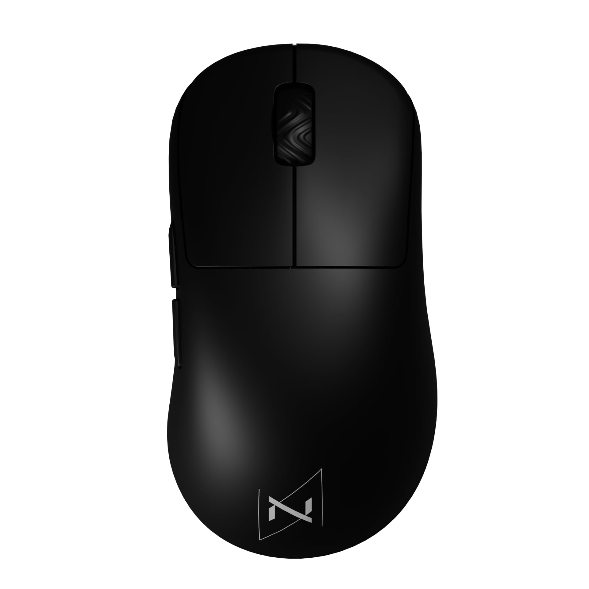 Nyfter - Premium Gaming Maus ELT Ergolight 4K Kabellos 52g Superlight Pixart PAW 3995 bis zu 26000 DPI für Ultra fastes Gameplay (Black)