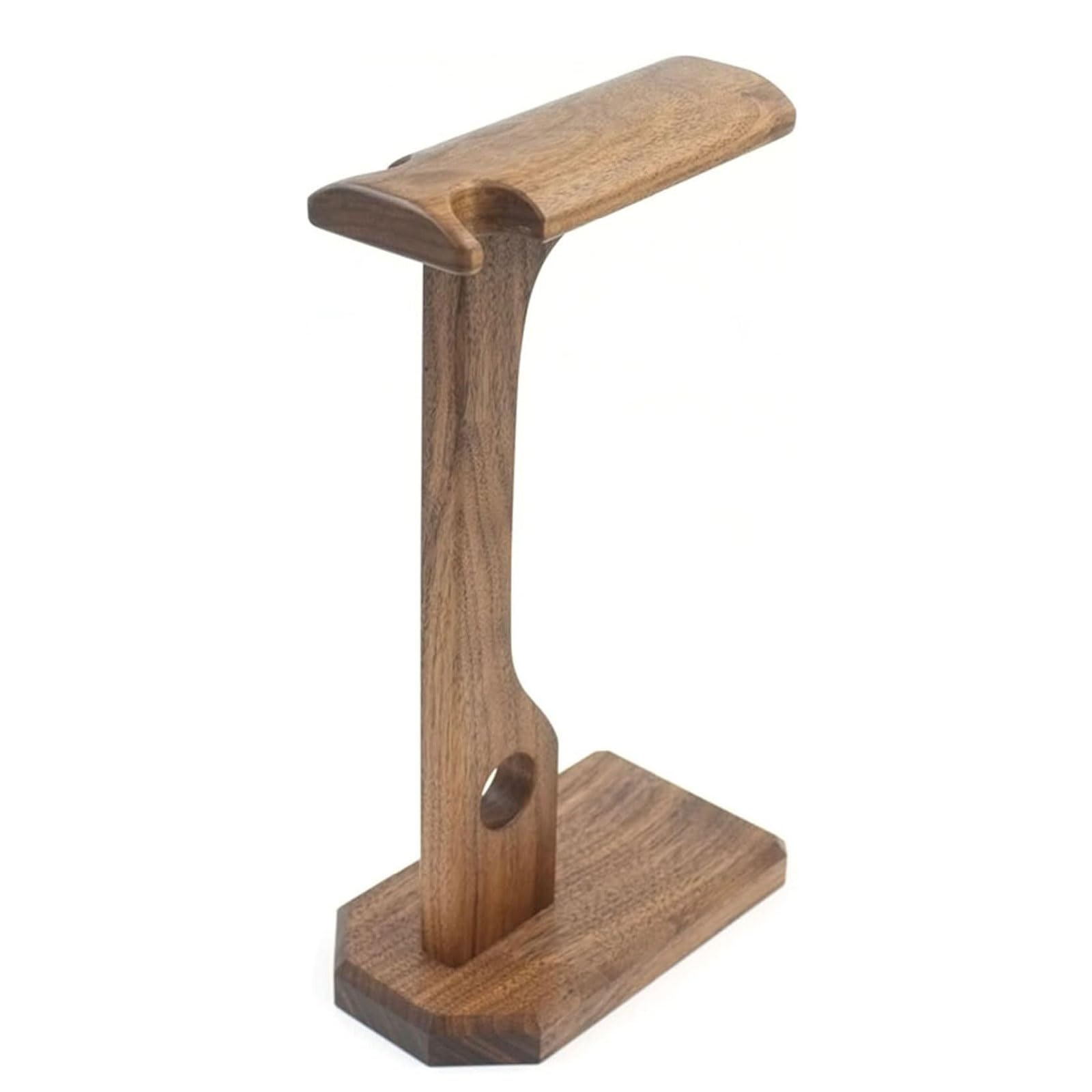 TOMRAIN Kopfhörerhalter aus Holz, Gaming-Headset-Halter mit Schwerer Basis, Schreibtisch-Display-Regal, Headset-Halter, universeller Over-Ear-Headset-Ständer