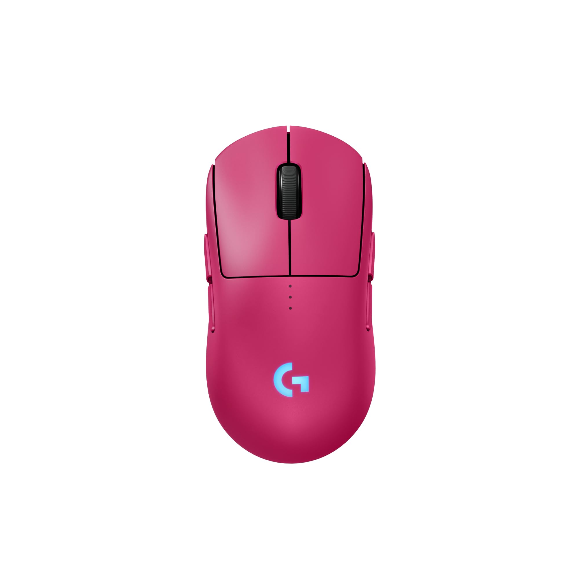 Logitech G PRO 2 Lightspeed kabellose Gaming-Maus für Rechts- oder Linkshänder, mit bis zu 4 anpassbaren, umschaltbaren magnetischen Seitentasten, 44K-DPI-Sensor und USB-C-Ladefunktion, PC/Mac - Rosa