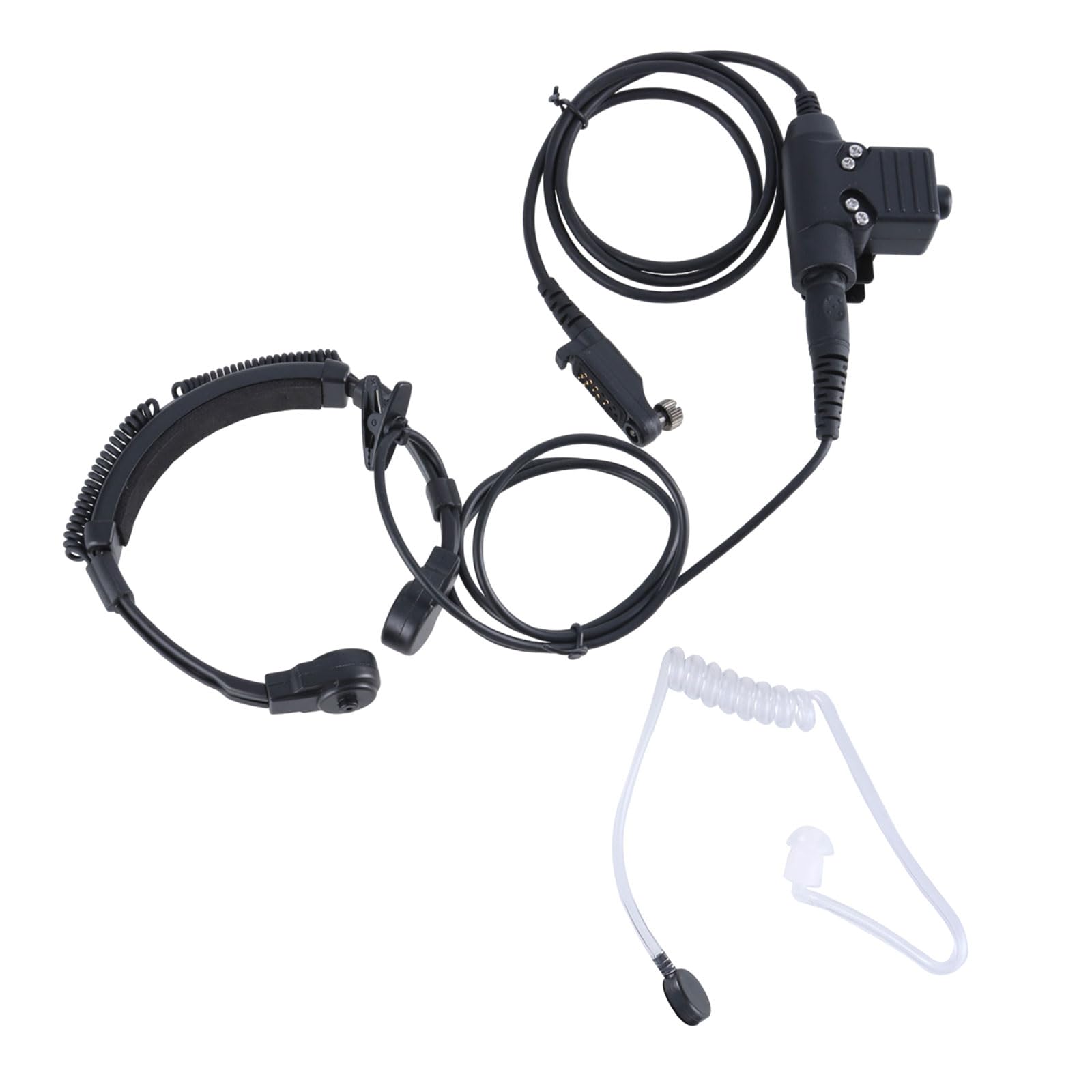 Professionelles Immersives Gaming-Headset, Halsmikrofon mit dehnbarem Design für Zwei-Wege-Taktik und Gaming-Nutzung