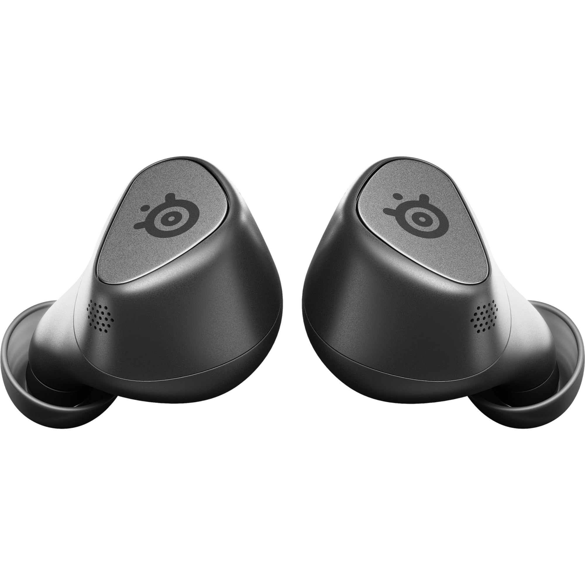 SteelSeries Arctis GameBuds™ Gaming-Headset für PlayStation, kabellos, 2,4 GHz + BT5.3, aktive Geräuschunterdrückung/Transparenz, 40H-Akku, kabelloses Aufladen, PS5, PC, Switch, Handy