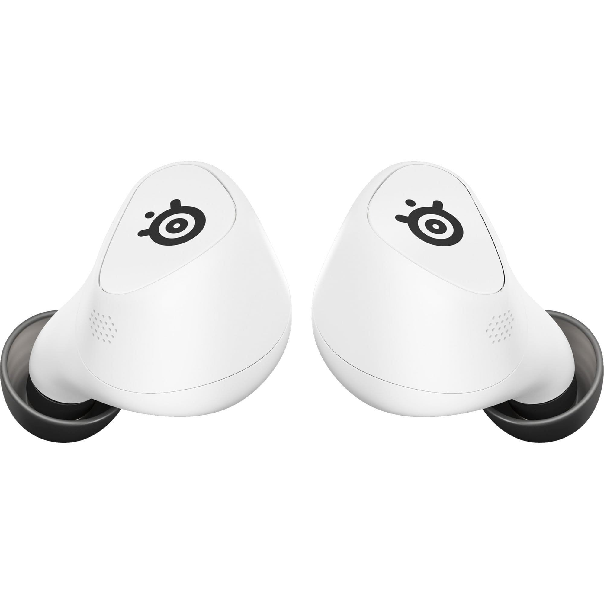 SteelSeries Arctis GameBuds Gaming-Headset für PlayStation, kabellos, 2,4 GHz + BT5.3, aktive Geräuschunterdrückung/Transparenz, 40H-Akku, kabelloses Aufladen, PS5, PC, Switch, Handy