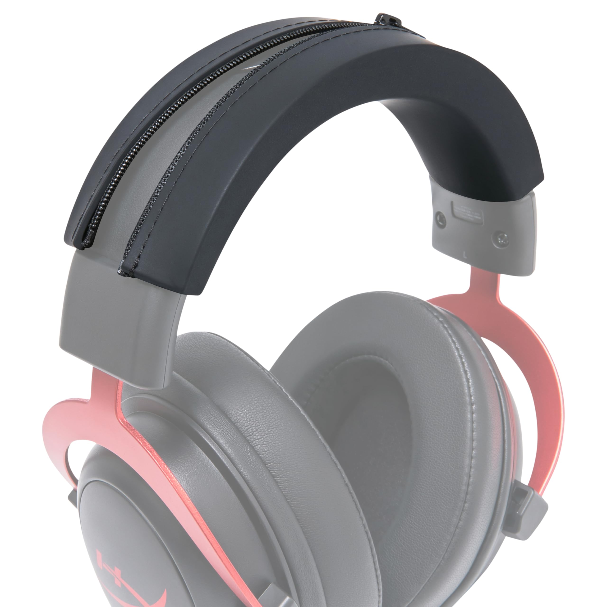 WC BandZ Cloud - Silikon Bügelhülle für HyperX Cloud Series von Wicked Cushions | Mehr Komfort, Stil und Schutz vor Schweiß | Black