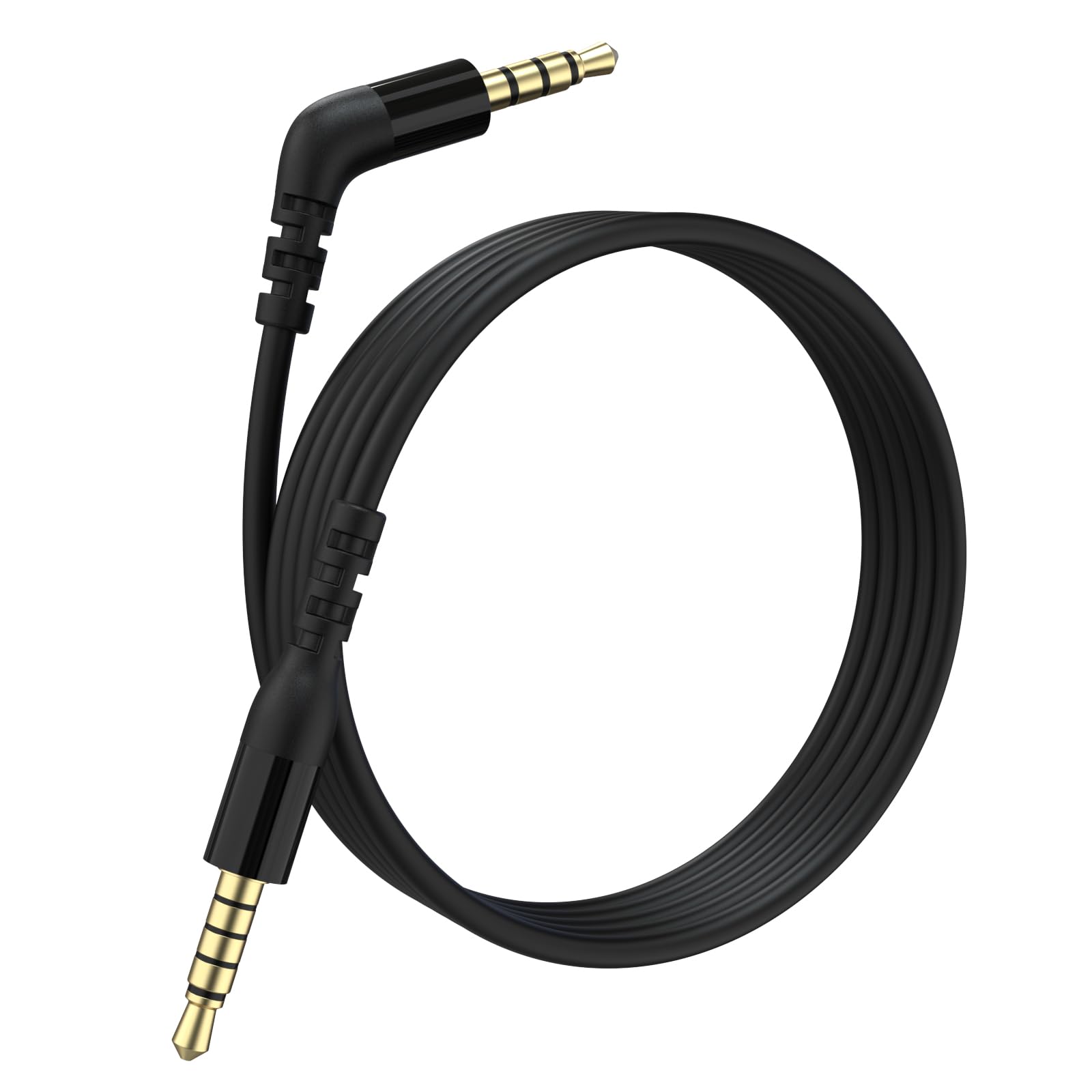 Ersatz-Audiokabel kompatibel mit SteelSeries Arctis Nova Pro, Arctis Nova 7 Gaming Headset (Schwarz/1,5 m)
