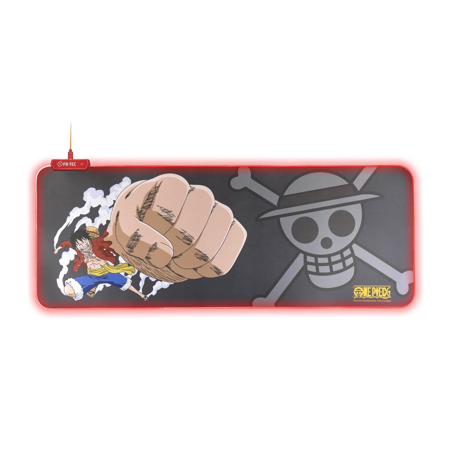 FRTEC XL One Piece Gaming-Mauspad für Maus und Tastatur, weiche und rutschfeste Oberfläche