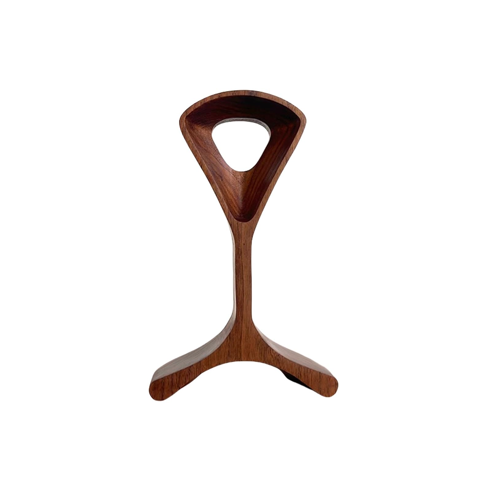 Kopfhörerständer/Kopfhörer-Aufhänger aus Holz/Headset-Halter aus Holz/Kopfhörer-Schreibtisch-Display-Aufhänger – Headsets aus Holz mit Walnuss-Finish