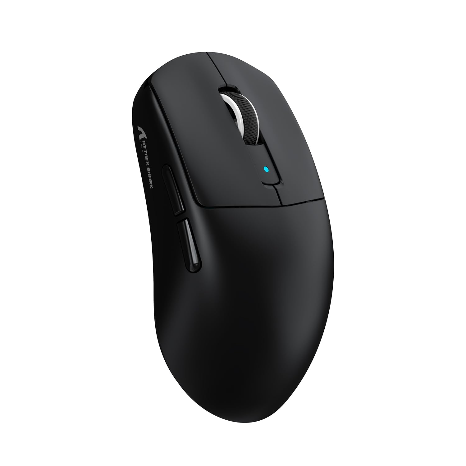MAMBASNAKE x ATTACK SHARK R6 39g Superlight Maus, PixArt PAW3950MAX Sensor, 8K Wireless Gaming Mouse, MCU Nodic 52840, BT/2.4G/Wired, DPI 42000, für Win11/Xbox/PS/Mac - Black
