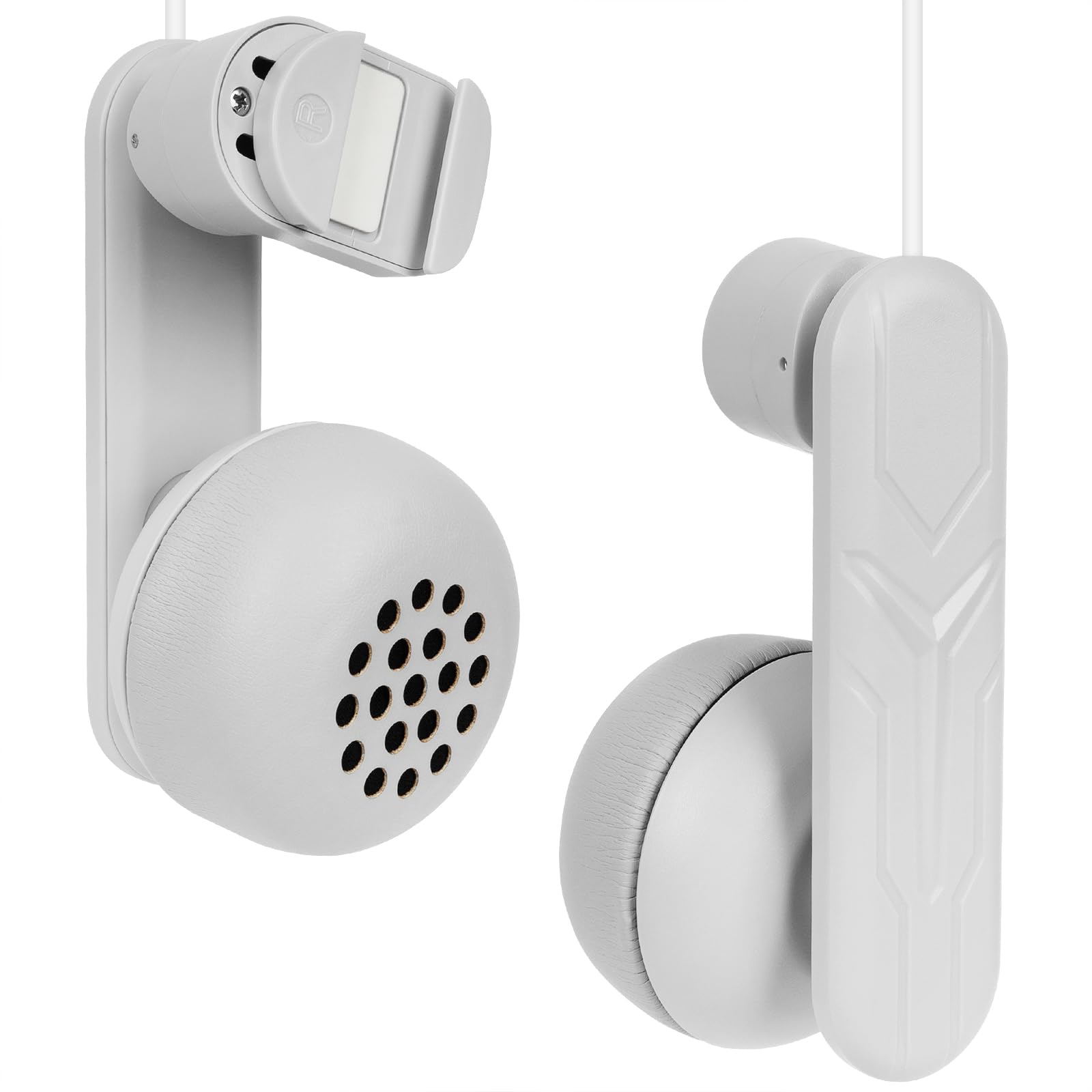 GEEKRIA VR Audio-Enhancer Ohrpolster (1 Paar), On-Ear-Anbau, kompatibel mit Meta Quest 3/2, Noise-Isolation gegen Soundaustritt, Komfort für VR-Gaming-Headset-Zubehör