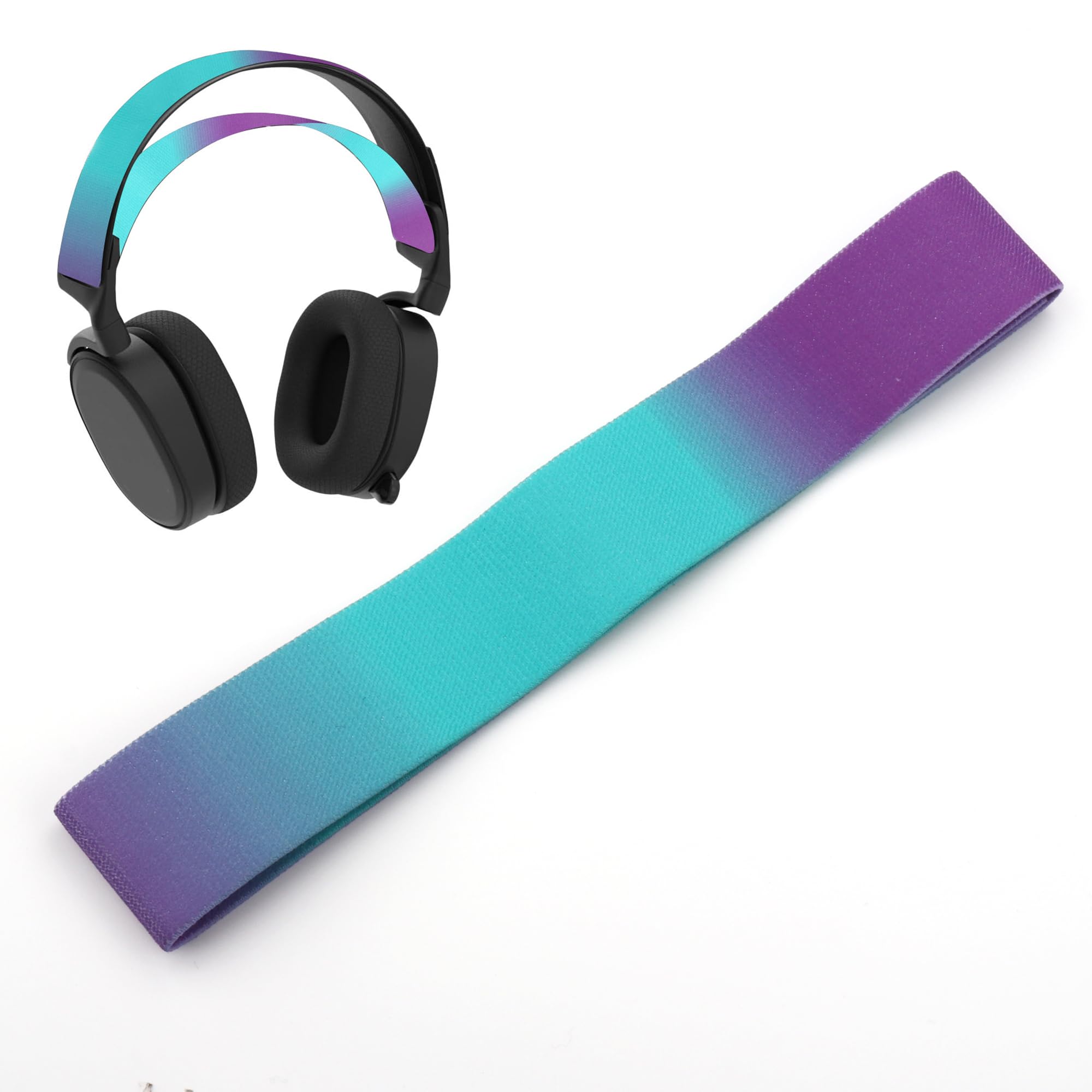 Arctis 7 Stoff-Kopfband-Ersatz-Kopfband-Oberteil, Kissenhülle, kompatibel mit SteelSeries Arctis 7 / Arctis 9X / Arctis Pro verlustfreie kabellose Gaming-Kopfhörer, Ersatzband, Reparaturteil