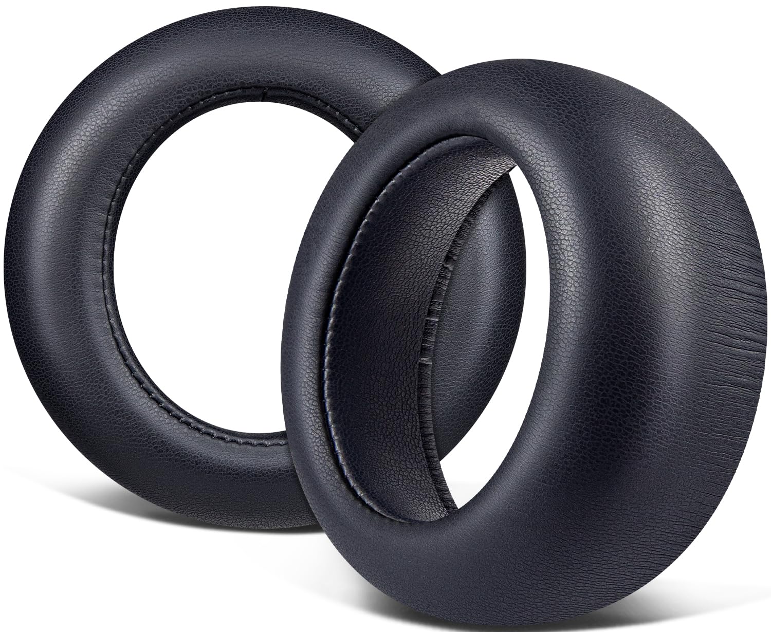 SOULWIT Ersatz Ohrpolster für Sony Playstation PS5 Pulse Elite Wireless Kopfhörern, Ersatzpolster mit weicherem Protein-Leder, Geräuschisolierendem Schaum