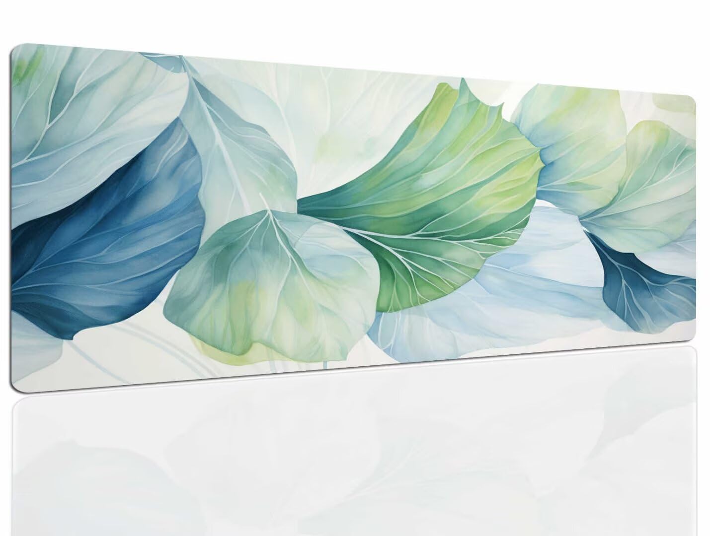 Mauspad Leaves Gaming Mousepad XXL Mauspad Gaming 900x600, Mousepads Wasserdicht Mauspads Anti-Rutsch, Schreibtischunterlage Mousepad Groß Mouse Maus Pad Mat, Gaming Desk Pad, Büro Deskmat 623