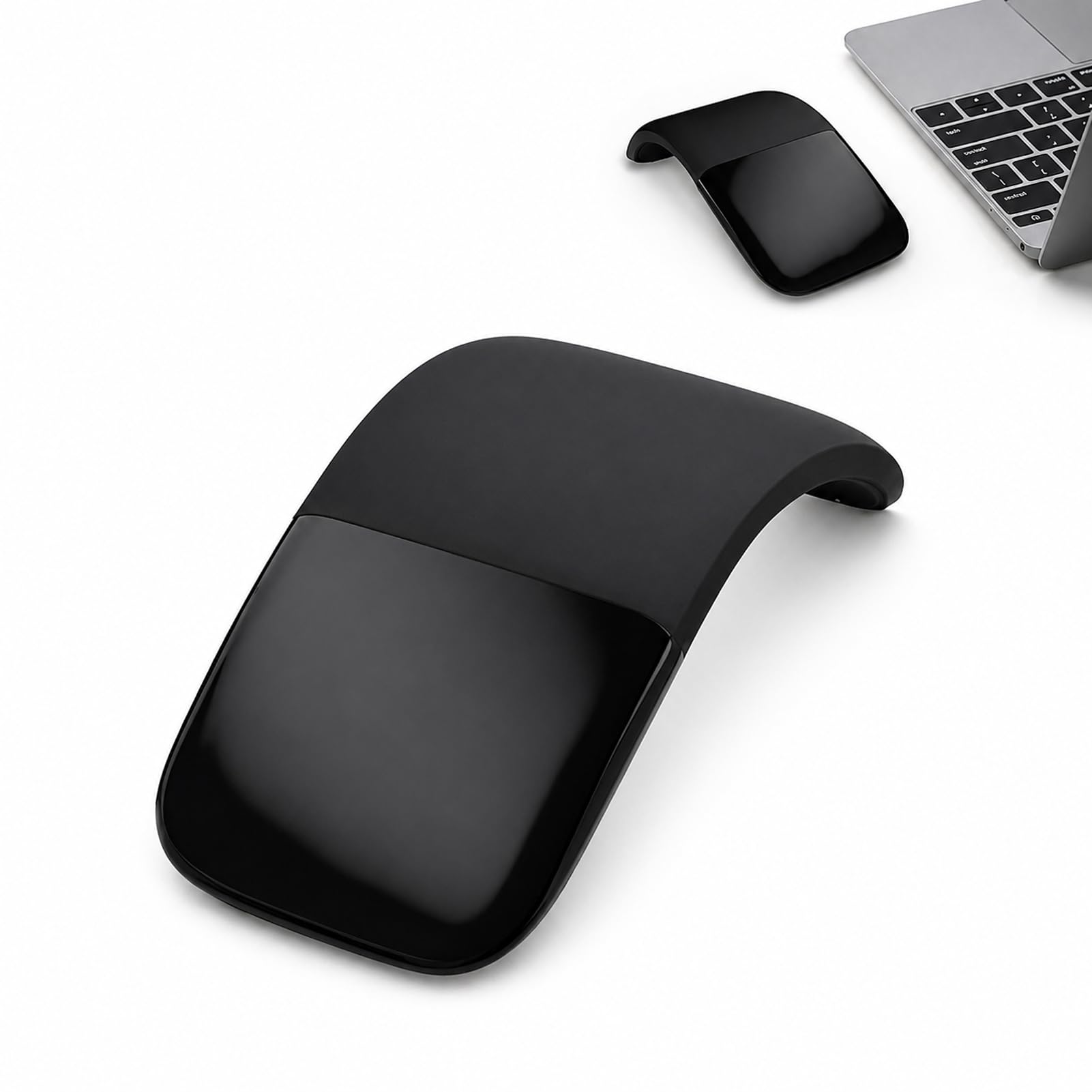 Bluetooth Arc Mouse, Touch Scroll Faltbare Ergonomische Mäuse, Ultra Slim Wireless Arc Mouse für XP 7 8 10 für OS X PC Laptop