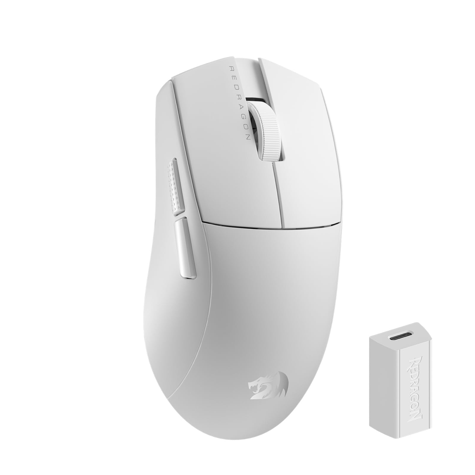 Redragon M916S 3-Modus-Gaming-Maus, 49G ultraleichte 26K DPI-Gamer-Maus mit natürlichem Griff, vollständig programmierbare Tasten, Software unterstützt DIY-Tastenkombinationen und DPI