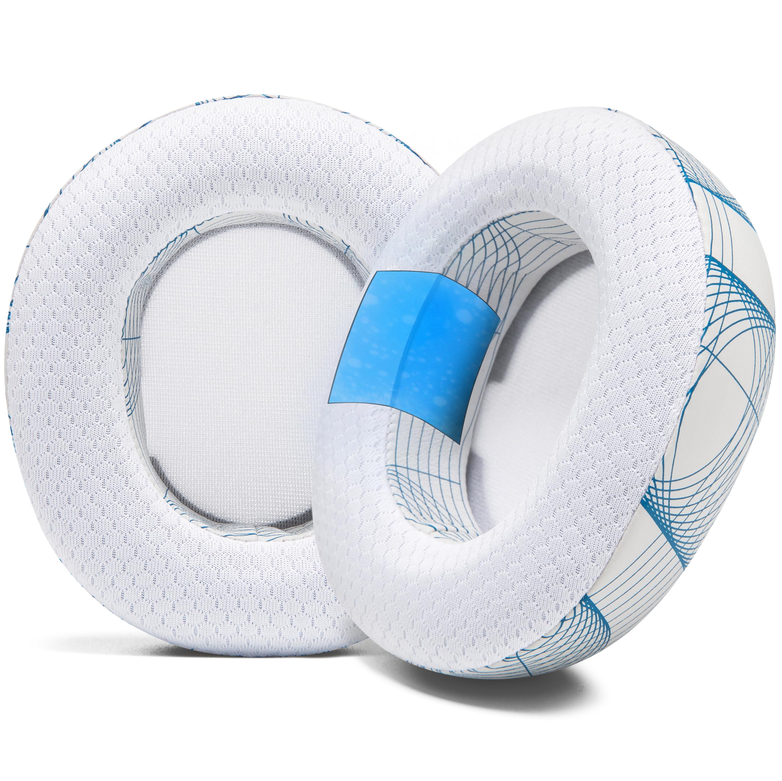 WC Freeze Nova Pro Wireless – Kühlende Gel-Ohrpolster für Arctis Nova Pro Wireless & Nova Elite (passt Nicht auf andere Modelle), von Wicked Cushions, extra dick und bequem | Ivory Tide
