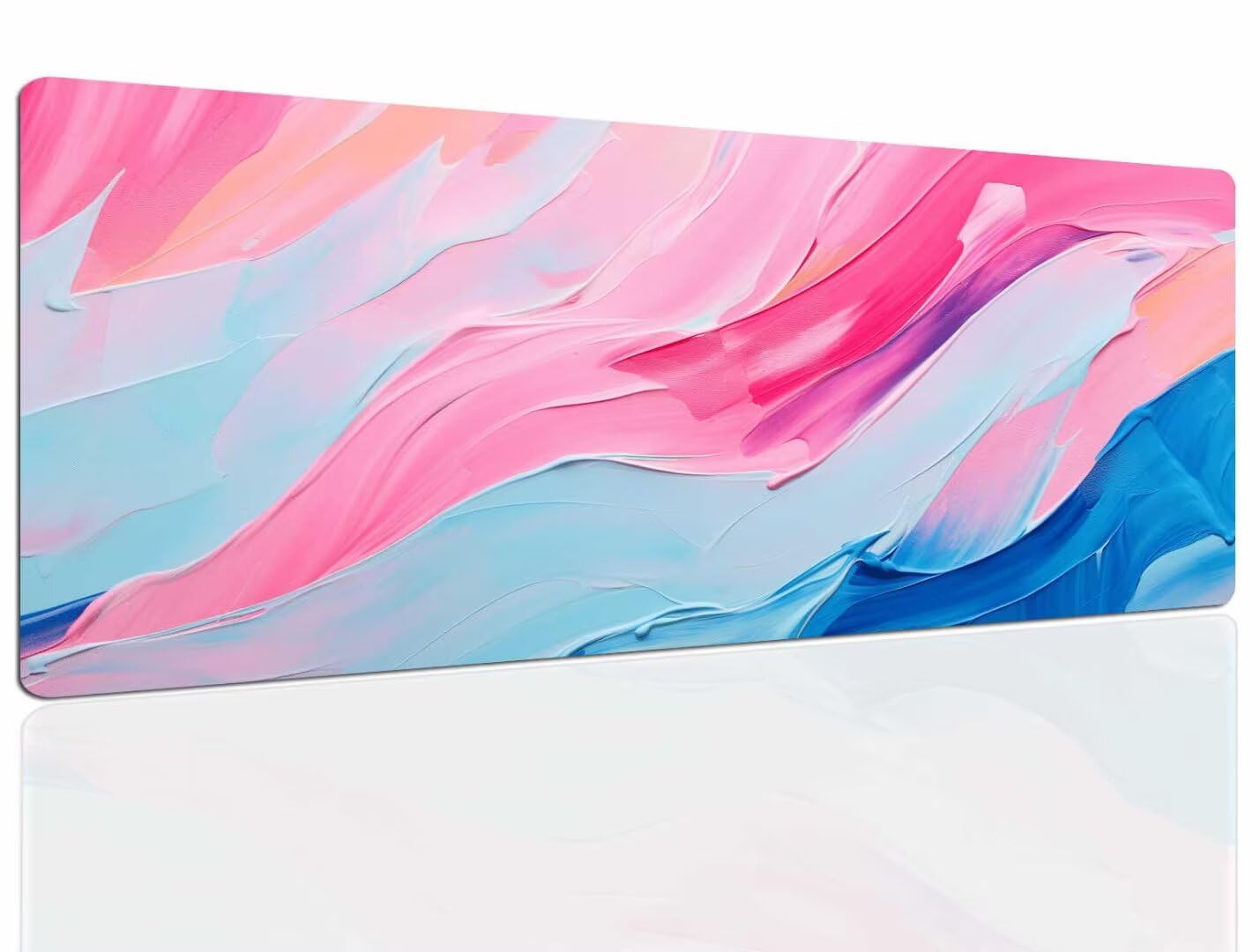 Mauspad Painting Gaming Mousepad XXL Mauspad Gaming 1400x800, Mousepads Wasserdicht Mauspads Anti-Rutsch, Schreibtischunterlage Mousepad Groß Mouse Maus Pad Mat, Gaming Desk Pad, Büro Deskmat 848