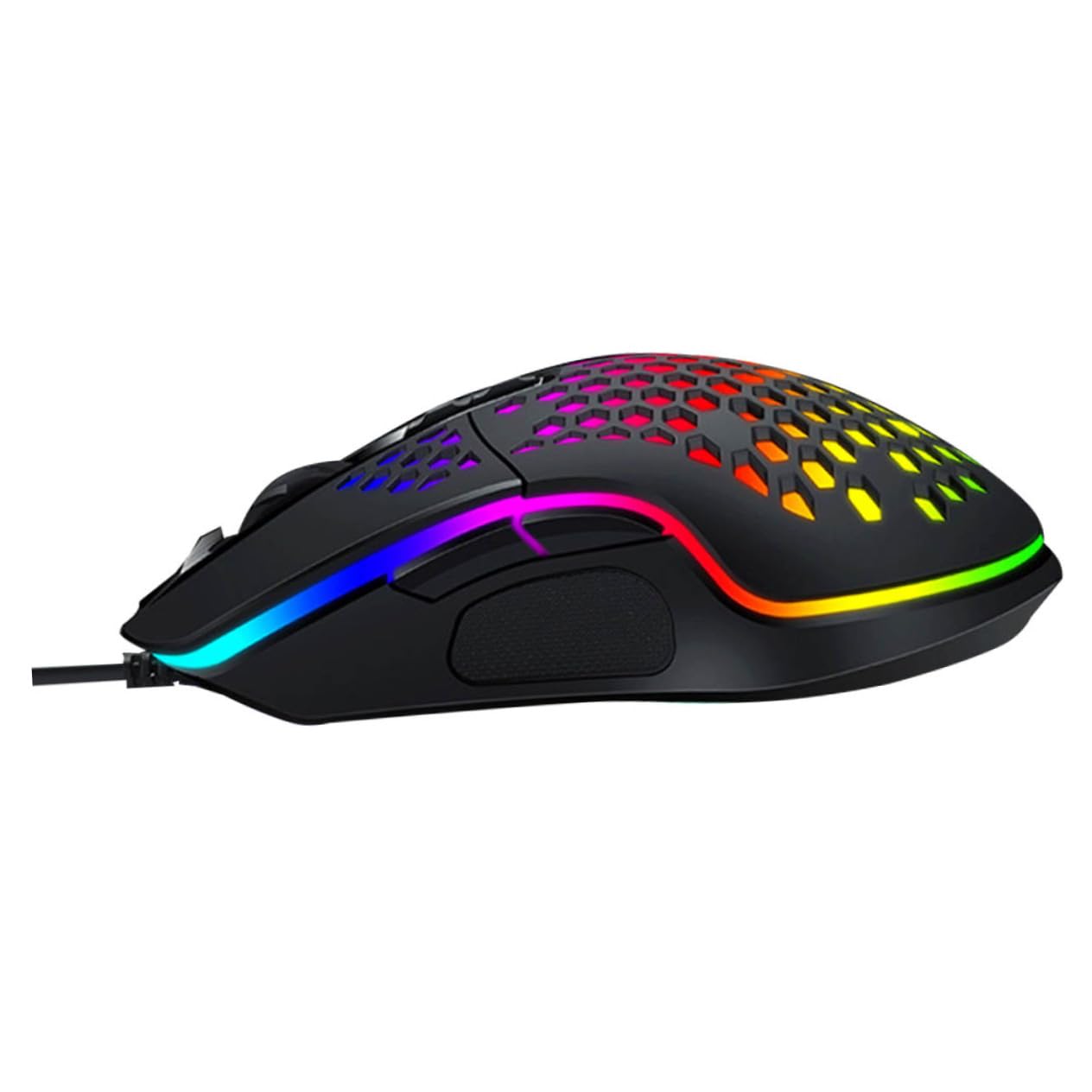 Uonlytech Gaming-Maus Für Pc Mit Hochgeschwindigkeitspositionierung Ergonomischem Design Kabelgebunden rutschfest Und Verschleißfest Für Präzise Spielpositionierung