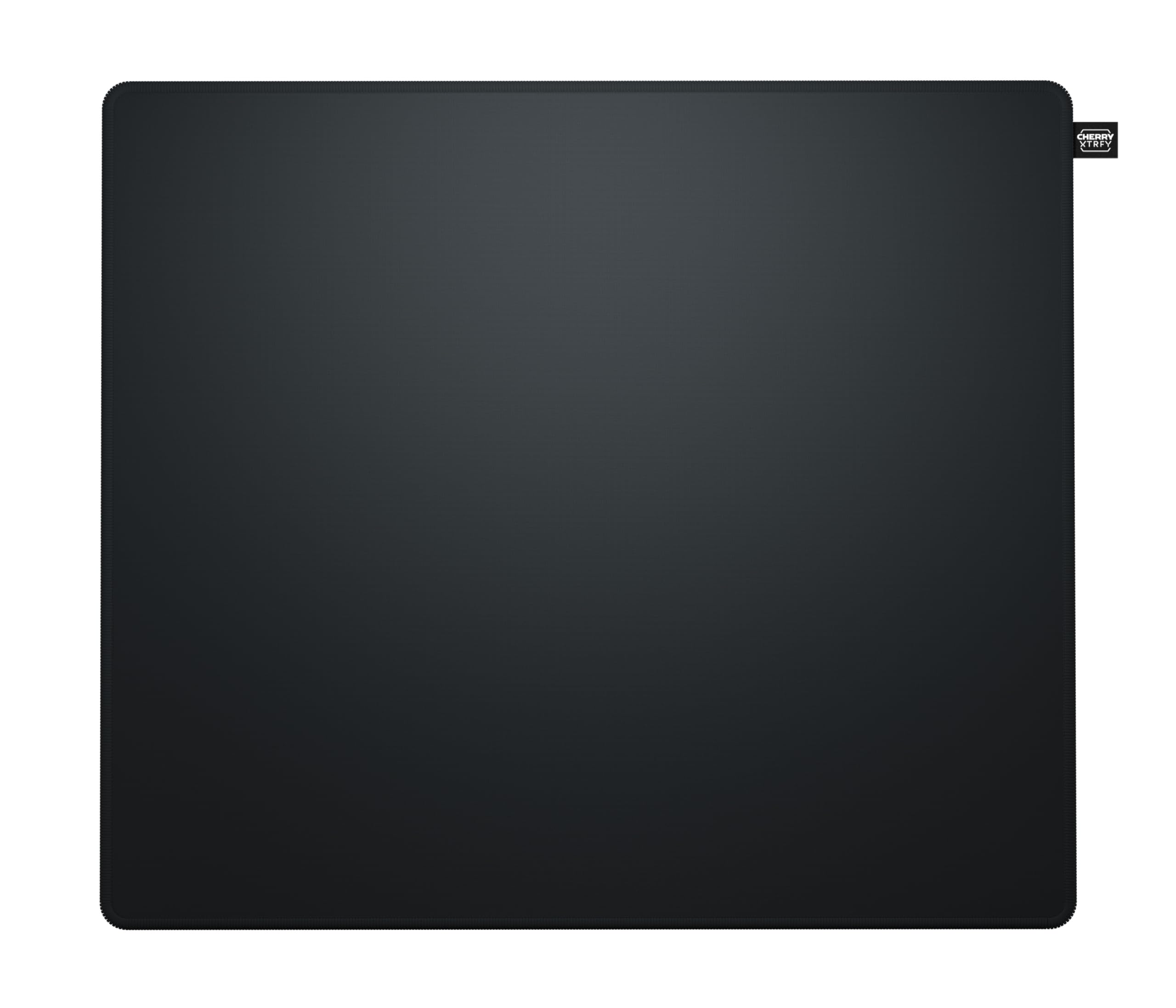 CHERRY XTRFY GP7, Gaming-Mauspad aus Graphen-Stoff (460 x 400 x 4 mm), Glatte & Widerstandsfähige Oberfläche, Extra-Weiche Gummiunterseite, rutschfest, Schwarz