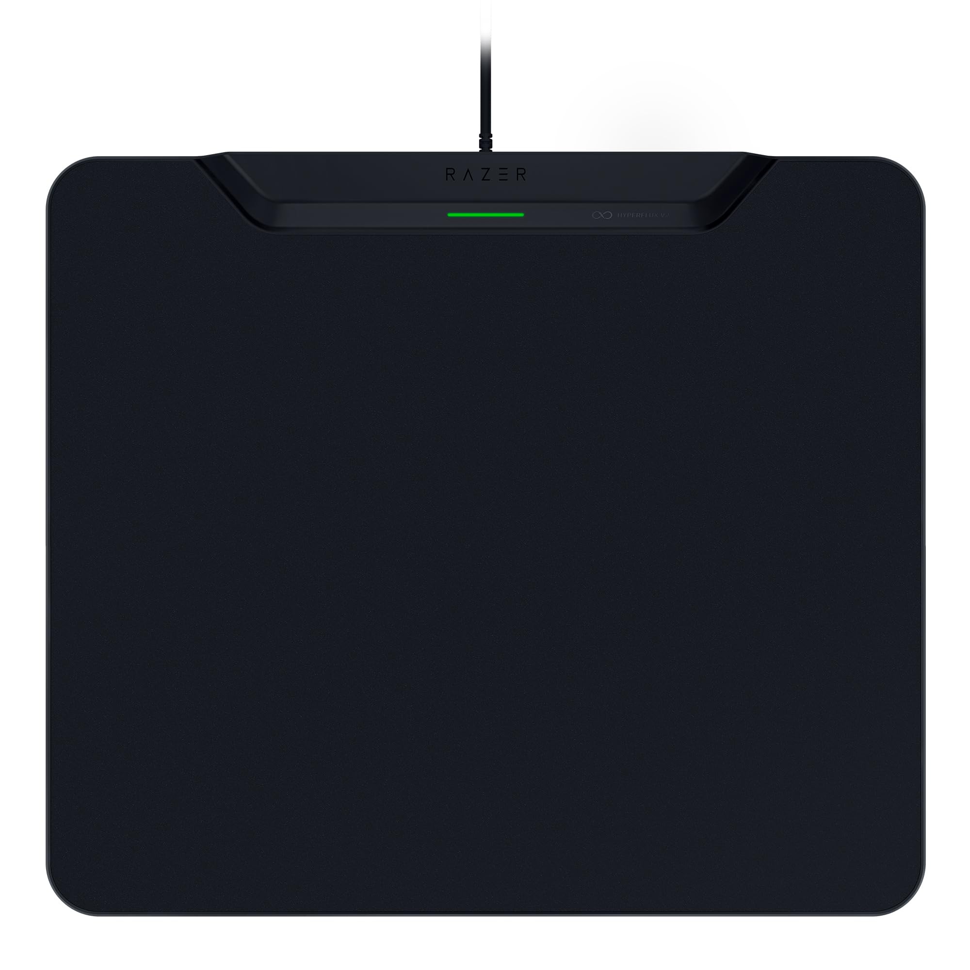 Razer HyperFlux V2 - Kabelloses Lademauspad System für Gaming-Mäuse - Gaming-Mausmatte & Lade-Puck (LED-Ladeanzeige, Anti-Rutsch Gummifüße, Autopairing, USB Anschluß) Schwarz