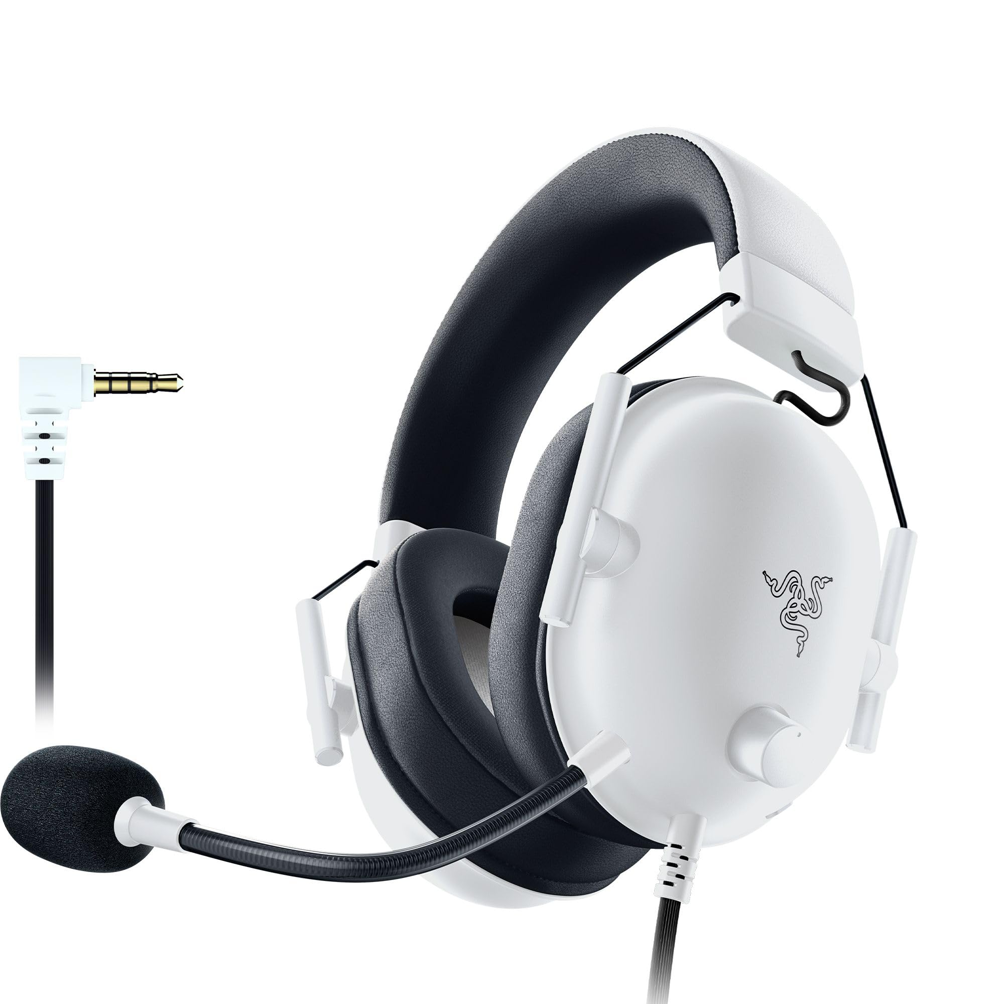 Razer BlackShark V2 X (Xbox) - Kabelgebundenes E-Sports Headset für Xbox S-X Konsole (250g, Nierenmikrofon, 50mm Treiber, Passive Geräuschunterdrückung, 3,5mm Klinke) Weiß