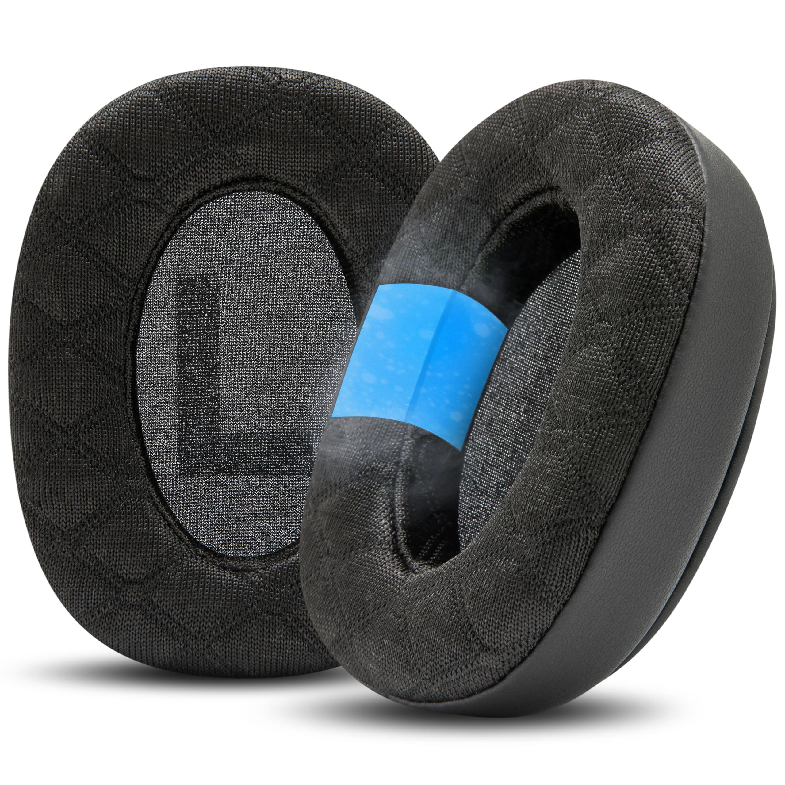 WC Freeze V2 G PRO X – Abgewinkelte Ohrpolster mit Kühlgel, kompatibel mit der Logitech G Pro X-Serie von Wicked Cushions | Neues Freeze V2-Kühlgewebe, extra dick | Black