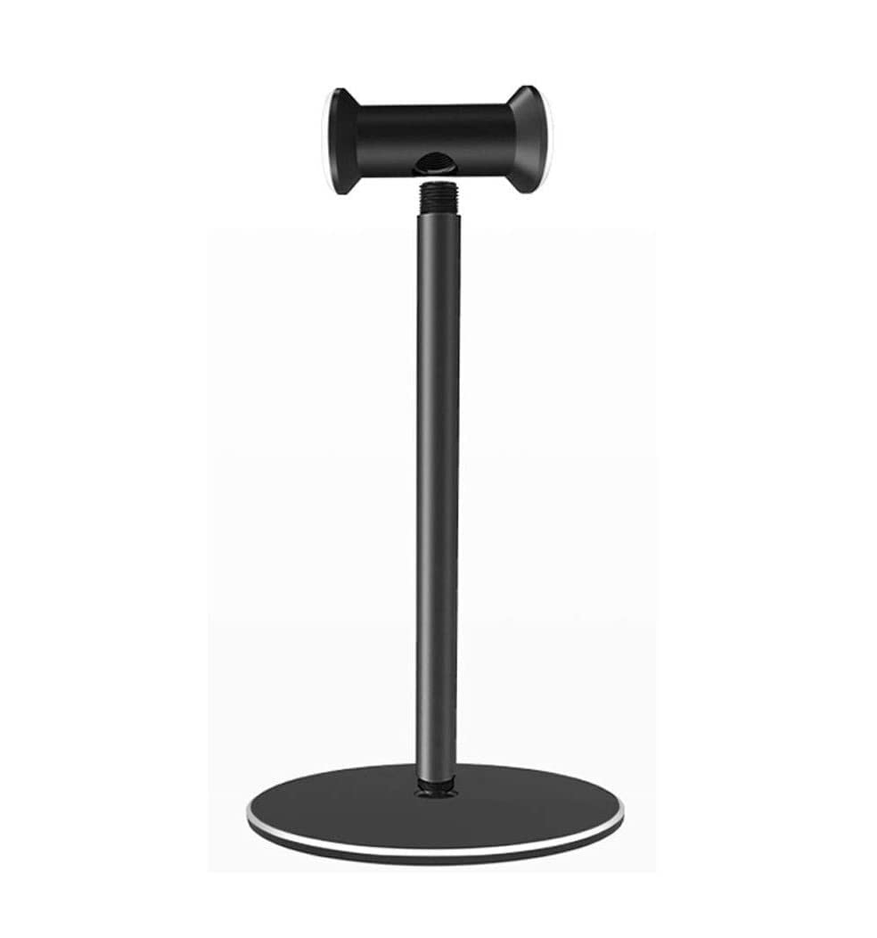 Kopfhörer Ständer Schreibtisch Zubehör Aluminiumlegierung Kopfhörerständer Kopfhörerhalter Abnehmbare Stabile Desktop-Halterung Headset-Ständer Für Gaming-Headsets Gaming Headsets(Black)