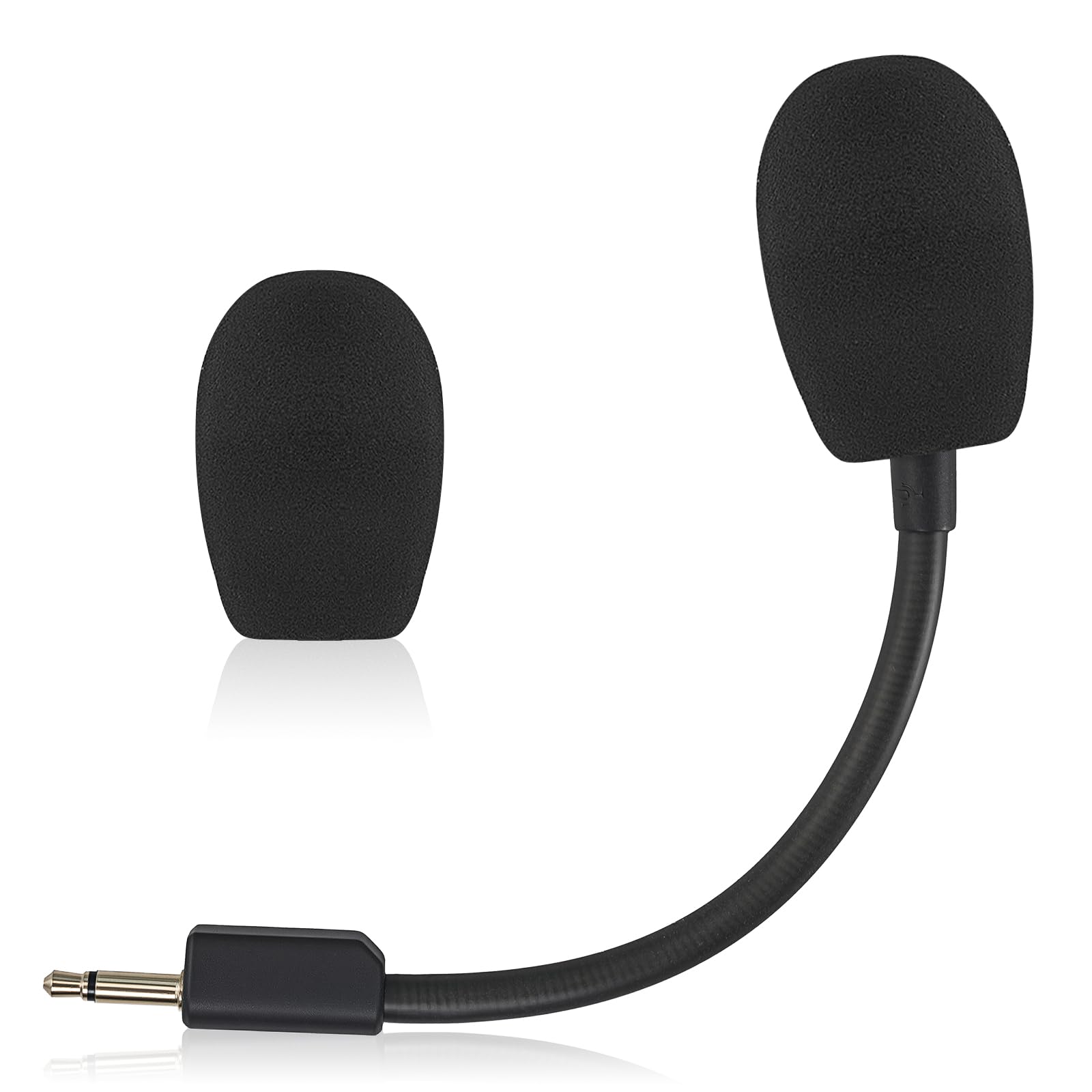 Mikrofonersatz passend für Razer BlackShark V2 Pro 2023 kabellose Gaming-Headsets, Geräuschunterdrückung, 3,5-mm-Klinkenstecker, Boom BlackShark PC-Gaming-Soundmikrofon
