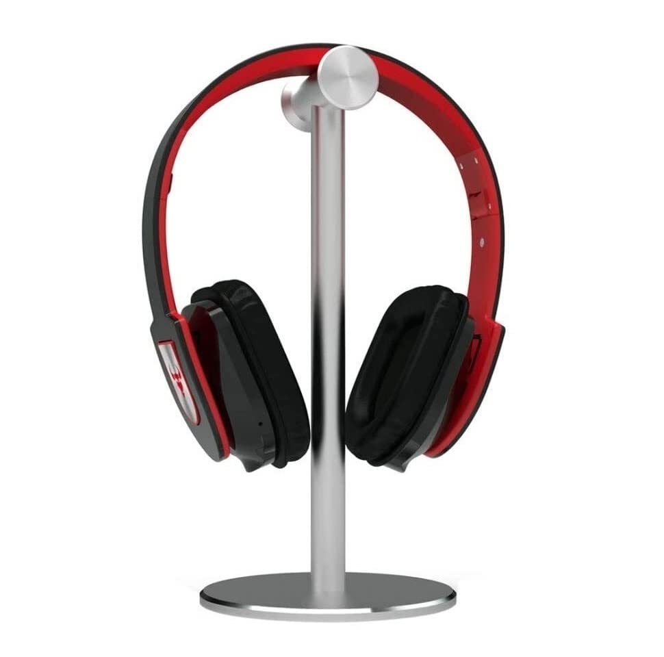 Kopfhörer Ständer Schreibtisch Zubehör Aluminiumlegierung Kopfhörerständer Kopfhörerhalter Abnehmbare Stabile Desktop-Halterung Headset-Ständer Für Gaming-Headsets Gaming Headsets(Silver)