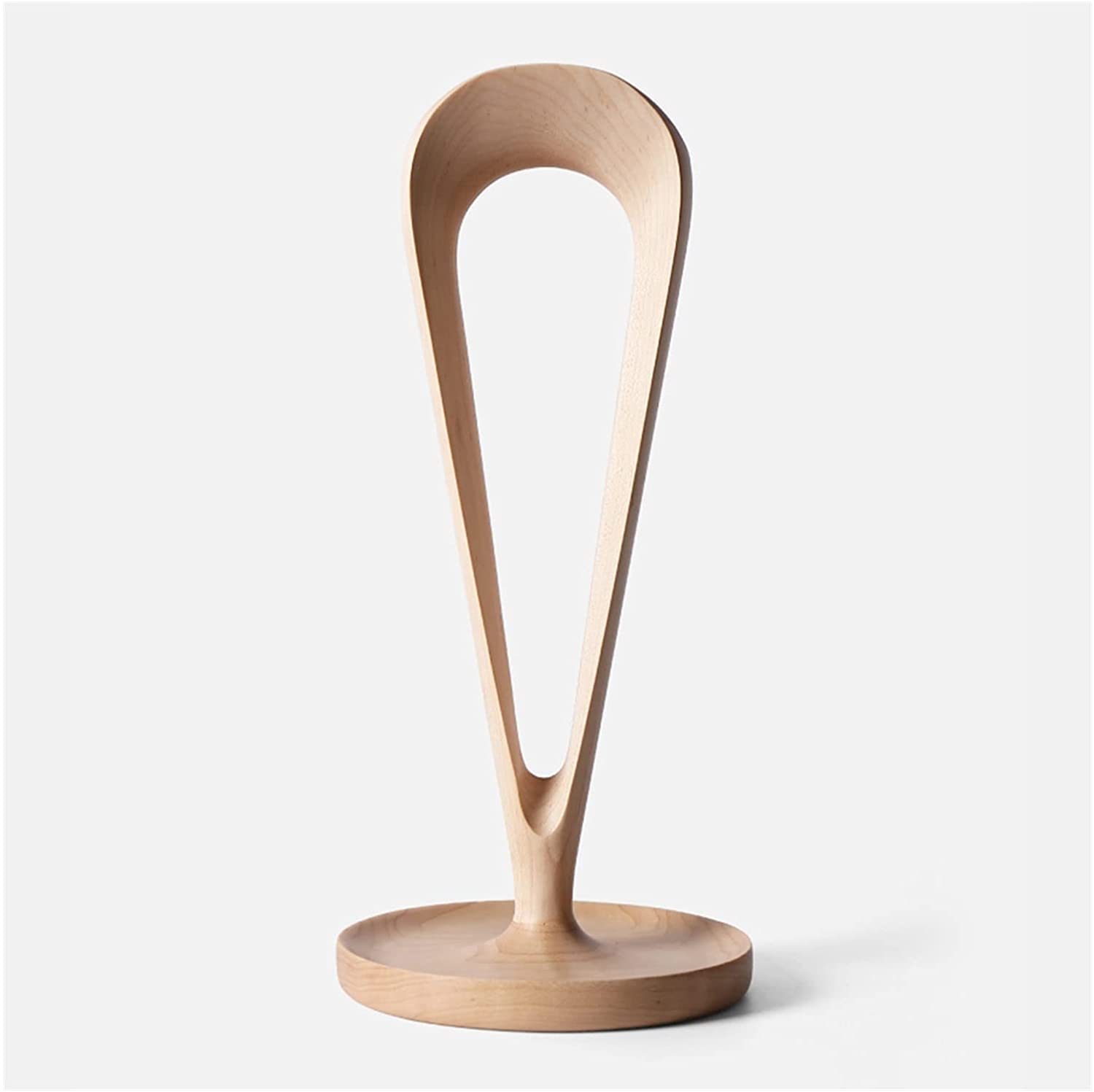 Multifunktionaler Kopfhörerständer, Dekoration for den Computertisch, Zubehör for Gaming-Headsets(Maple,Without Line Storage)