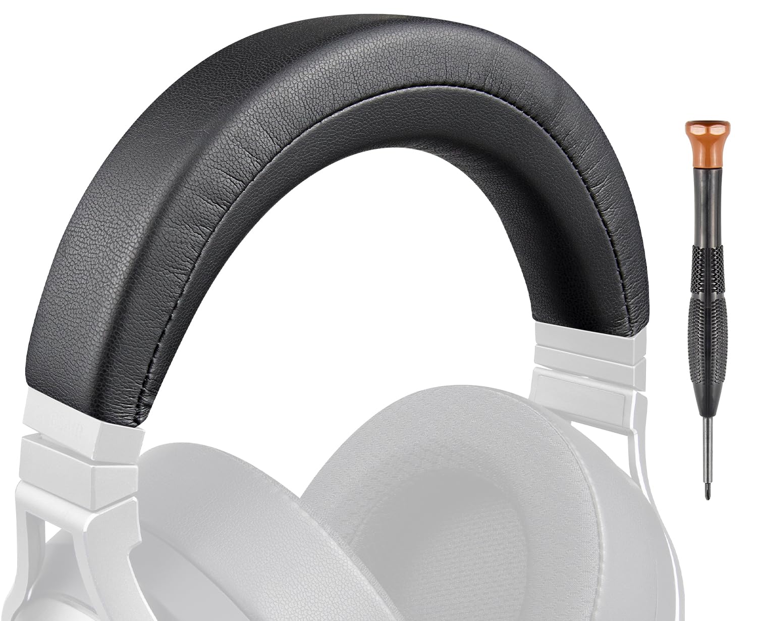 SOULWIT Protein Leder Kopfband Headband für Corsair Virtuoso RGB Wireless XT SE Gaming-Headset, Ersatz Stirnband Polster Reparaturteil