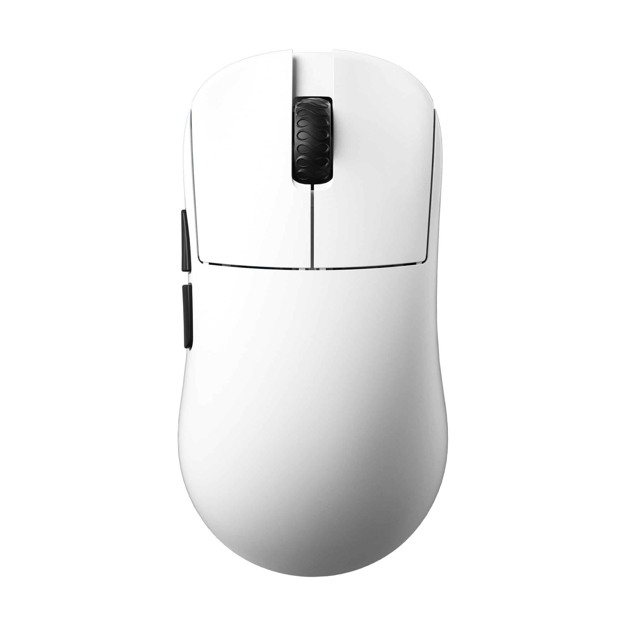 Lamzu Inca Gaming Maus, 8K Polling Rate, Optische Schalter, staubdichter Encoder (Weiß)