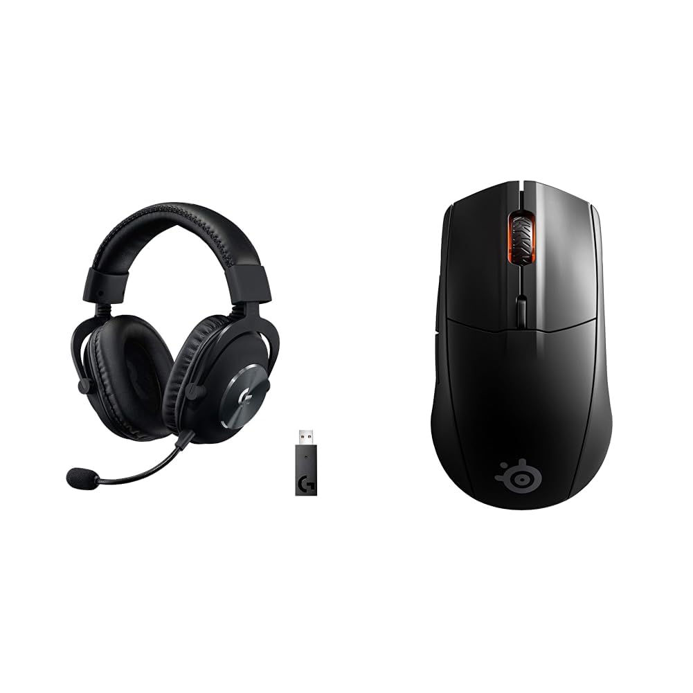 Logitech G PRO X & SteelSeries Rival 3 Wireless - Wireless