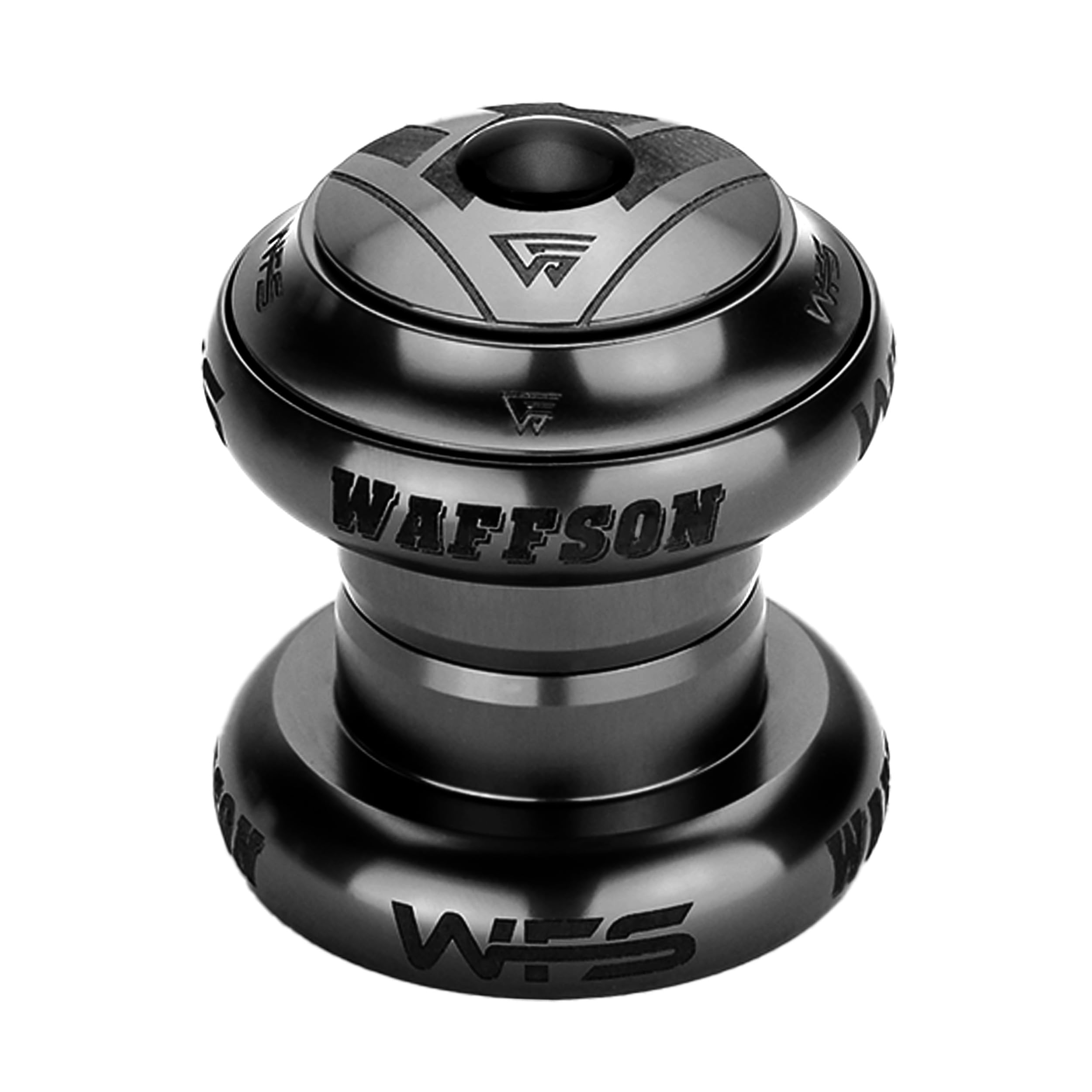 WFS NV.73 1 inch Threadless Bike Headset Set for 1" Threadless Steerer Fork and 30mm Head Tube - CNC Aluminum Alloy, Precision Sealed Bearings for MTB Mountain/Road/City/BMX Bikes