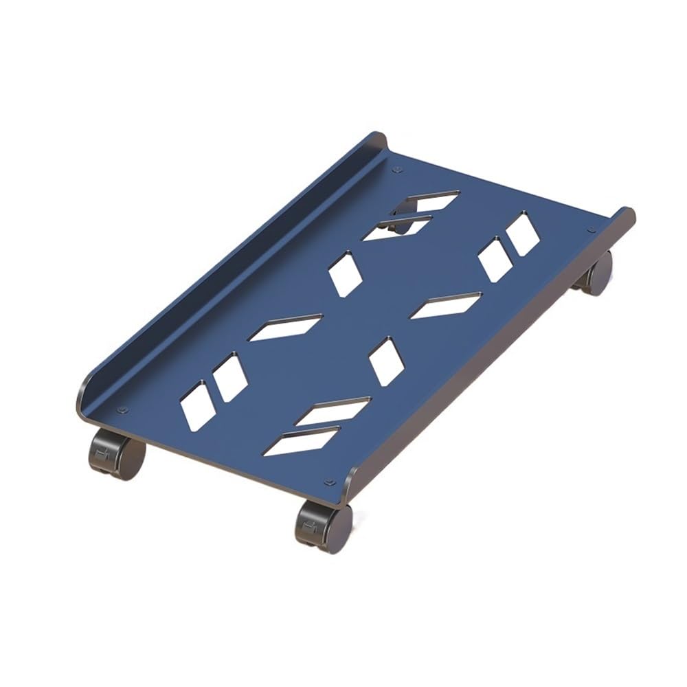 Universal Robuster CPU-Ständer aus Metall, PC-Ständer mit 4 Lenkrollen, mobiler CPU-Ständer for Bodenteppich-Gaming-PC-Gehäuse für Tower