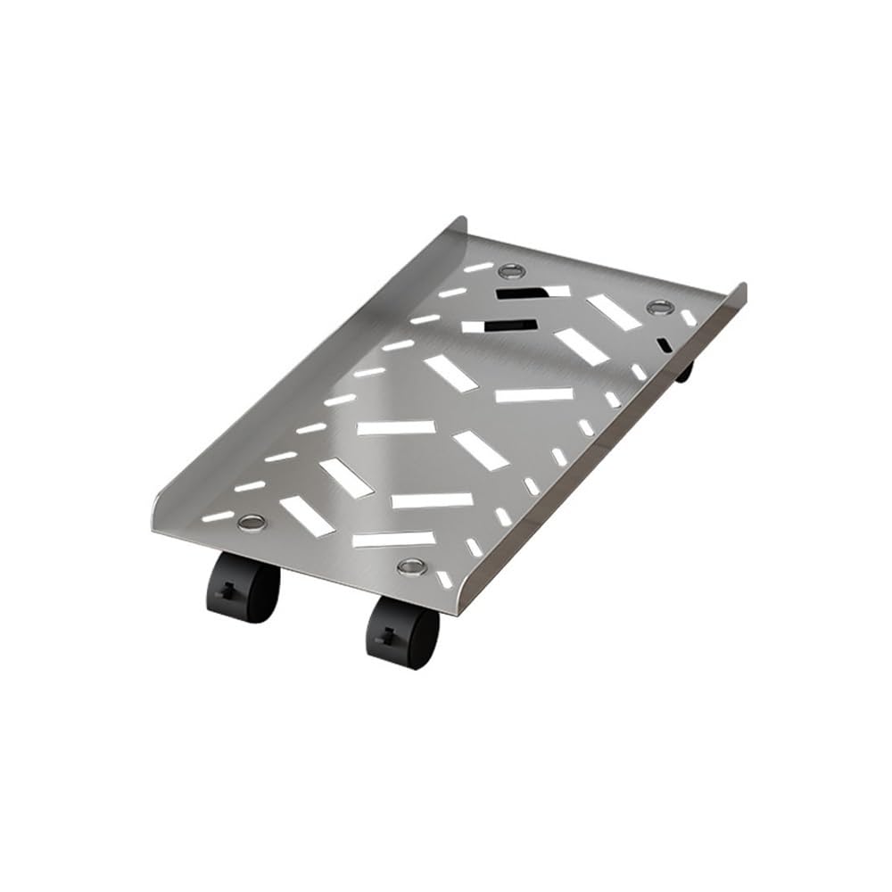Universal CPU-Ständer, mobiler PC-Ständer aus Edelstahl mit 4 Lenkrollen, passend for Gaming-PC, CPU-Halterung, Ständer, CPU-Halterung unter dem Schreibtisch für Tower(Groß)