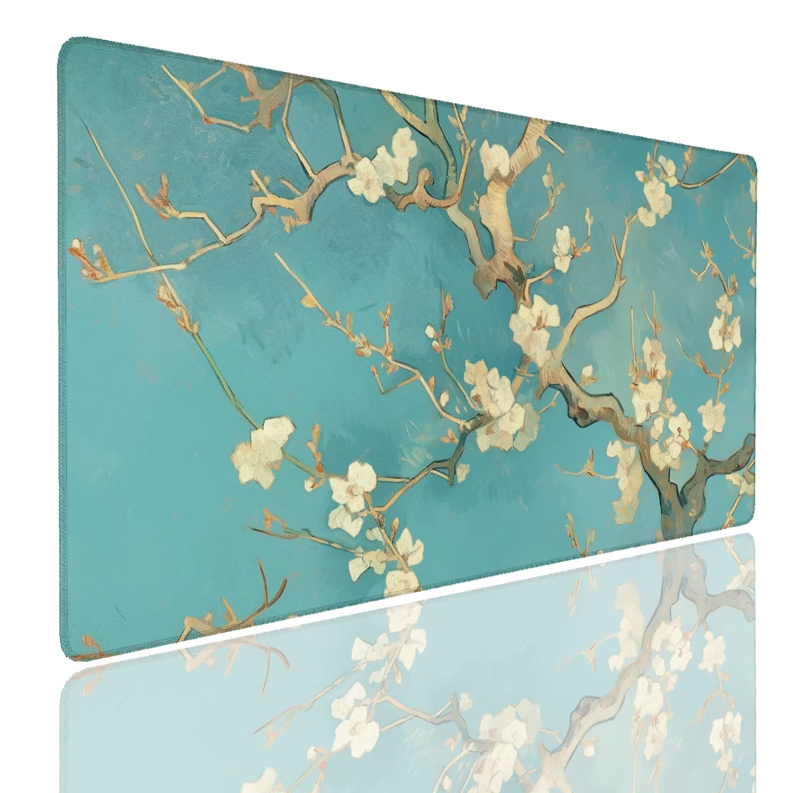 Mauspad XXL 1400x800x4mm Wasserdicht Schreibtischunterlage rutschfeste Speed Gaming Mousepad Classical (11) Groß Desk Mouse Mat Maus Pad, Schreibtisch Unterlage Deko für PC, Laptop, Home Office