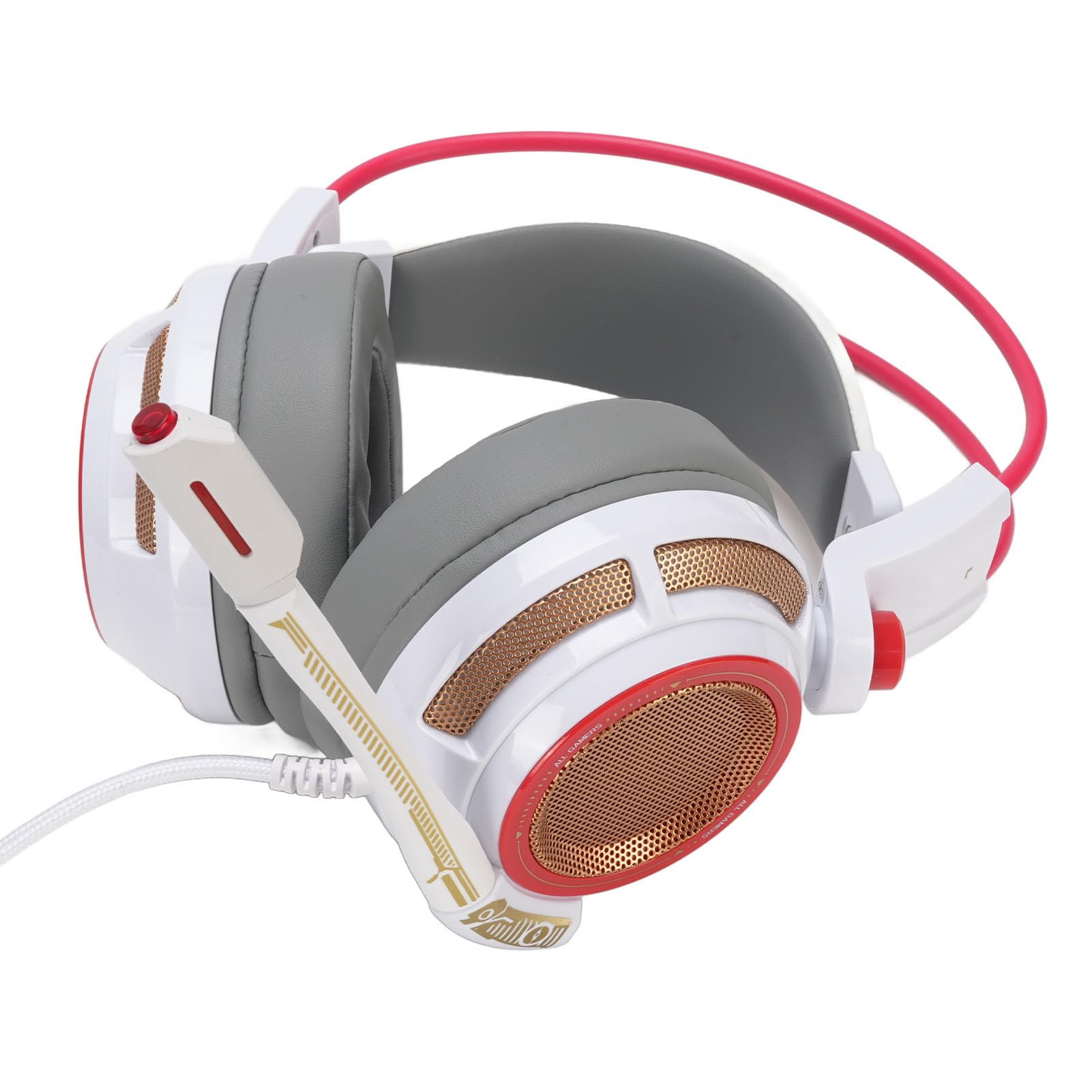 VBESTLIFE Gaming -Headset, USB Wired Gaming Headset, 7.1 Surround Sound, Computerkopfhörer mit Mikrofon für PC -Laptop