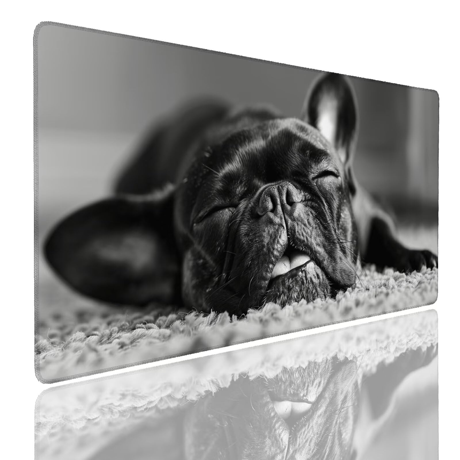 Mauspad XXL 1400x800x4mm Wasserdicht Schreibtischunterlage rutschfeste Speed Gaming Mousepad Dog Groß Desk Mouse Mat Maus Pad, Schreibtisch Unterlage Deko für PC, MacBook, Laptop, Home Office