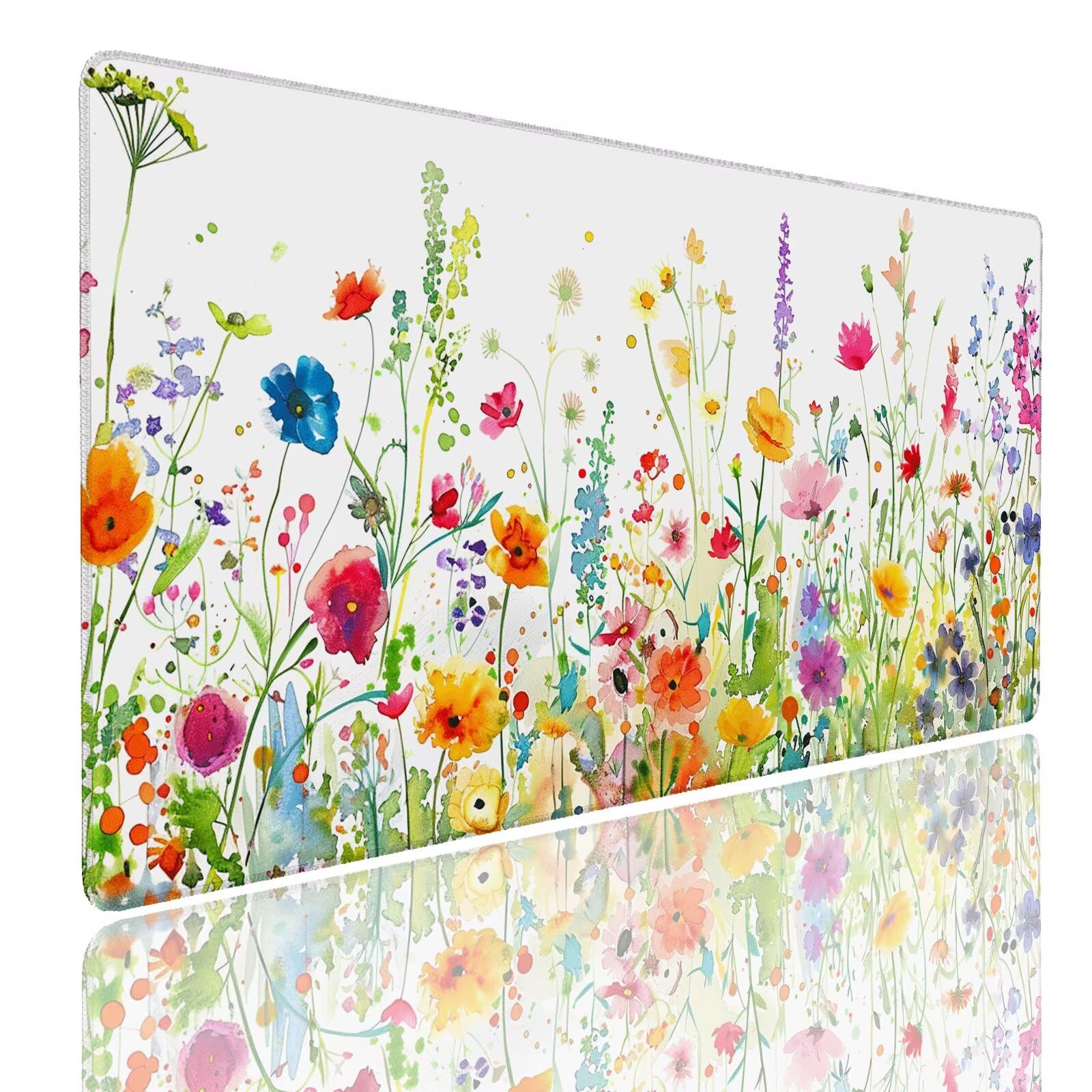 Mauspad XXL 1400x800x4mm Wasserdicht Schreibtischunterlage rutschfeste Speed Gaming Mousepad Fun (6) Groß Desk Mouse Mat Maus Pad, Schreibtisch Unterlage Deko für PC, MacBook, Laptop, Home Office