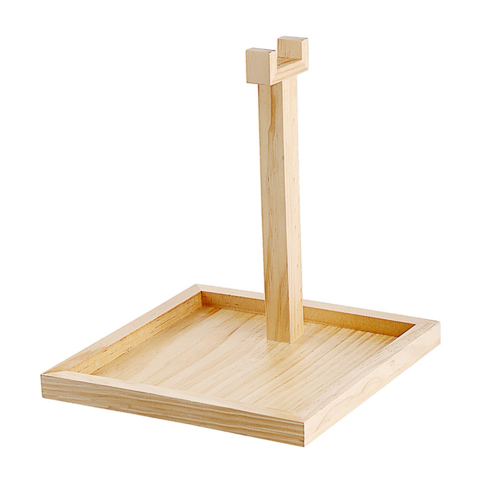 Kopfhörerständer, Schreibtisch-Kopfhörerständer, Ablageschale, rutschfest, Holz, Mehrzweck-Headset-Halter, Organizer