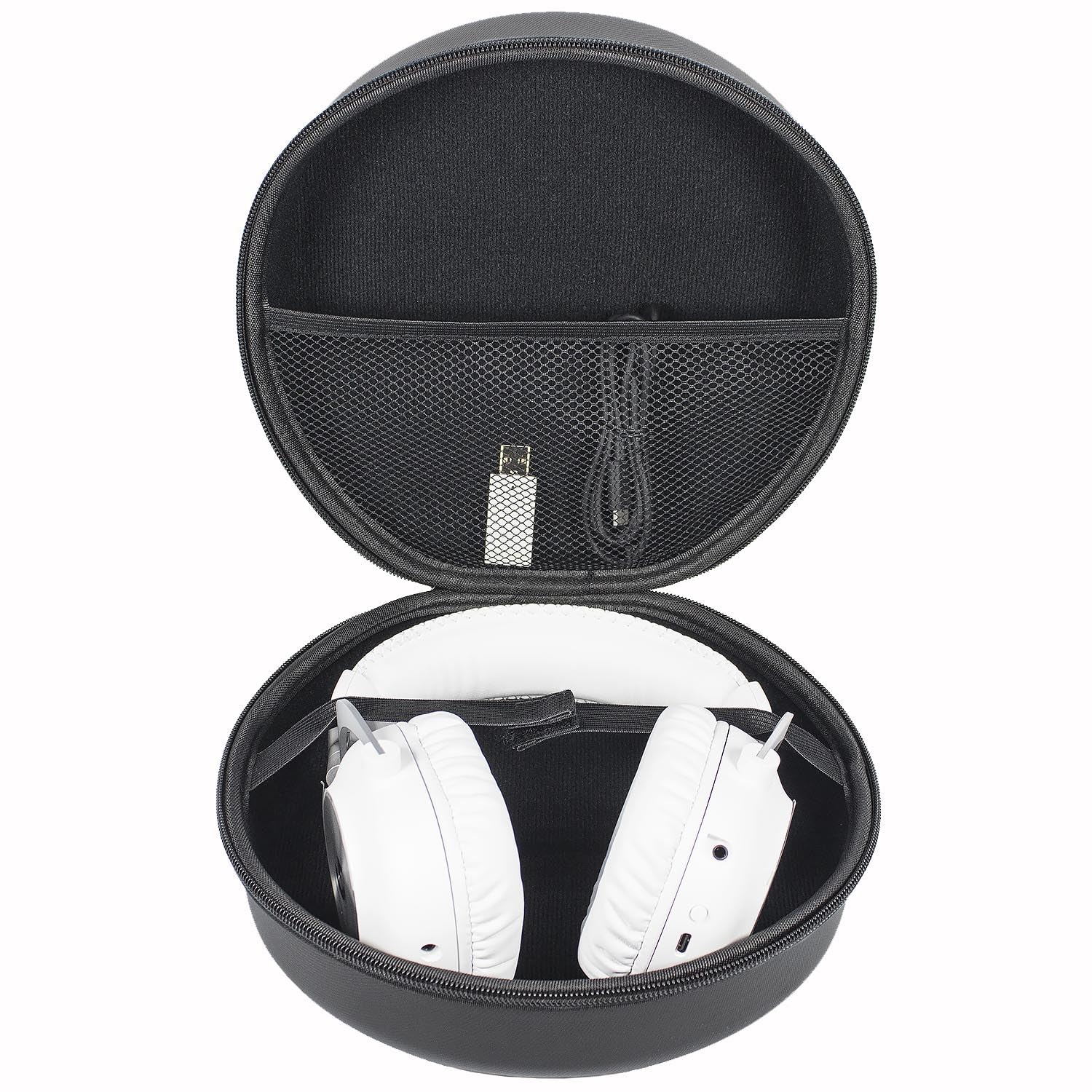 Harte Tasche Hülle Case Kompatibel mit Logitech G PRO/G PRO X/G PRO X Lightspeed/G Pro X SE/G PRO X 2 Lightspeed Gaming Headset, Nur Tasche - Schwarz YC80029